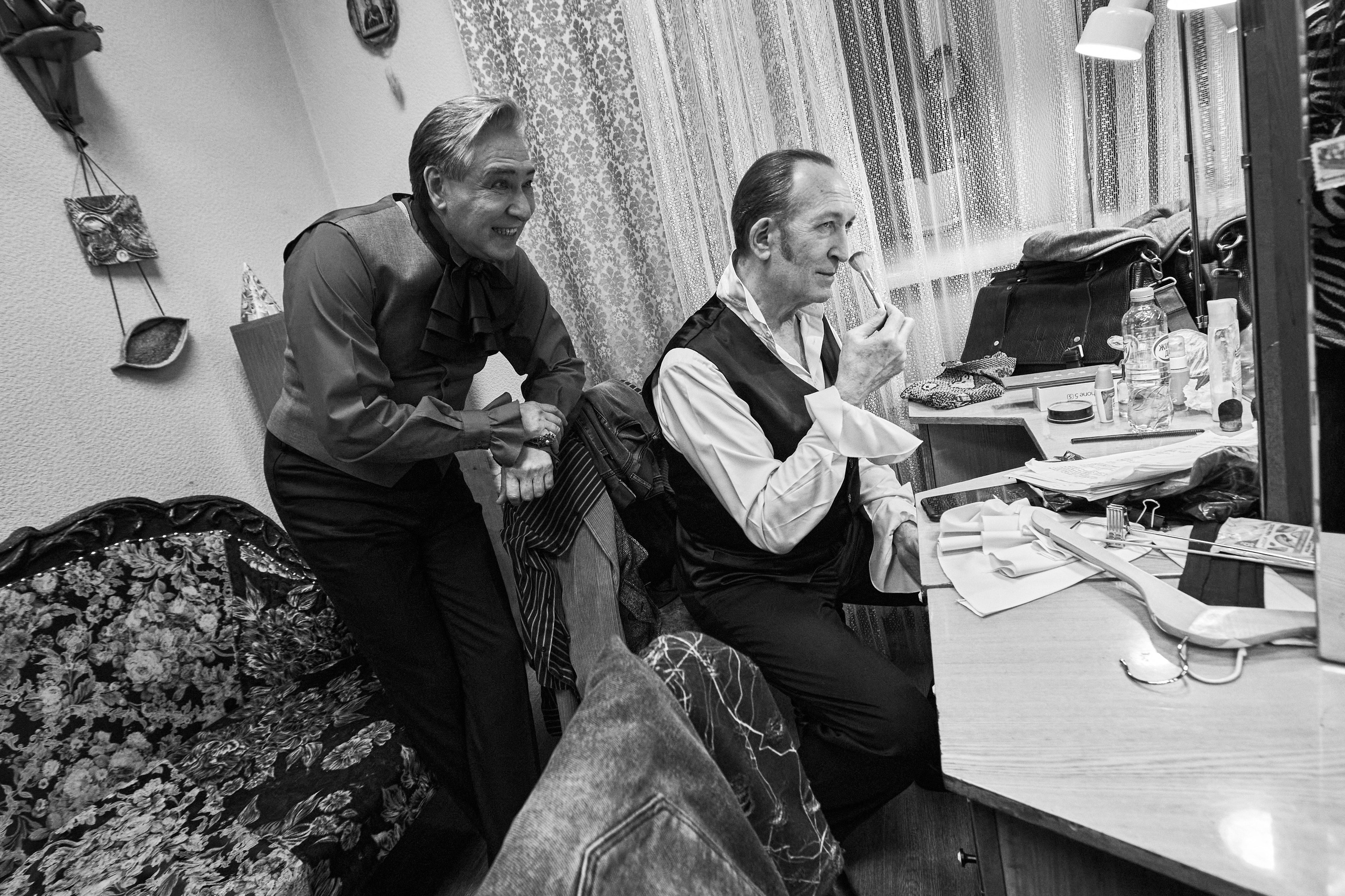 За кулисами. Фотограф Юлия Маринина