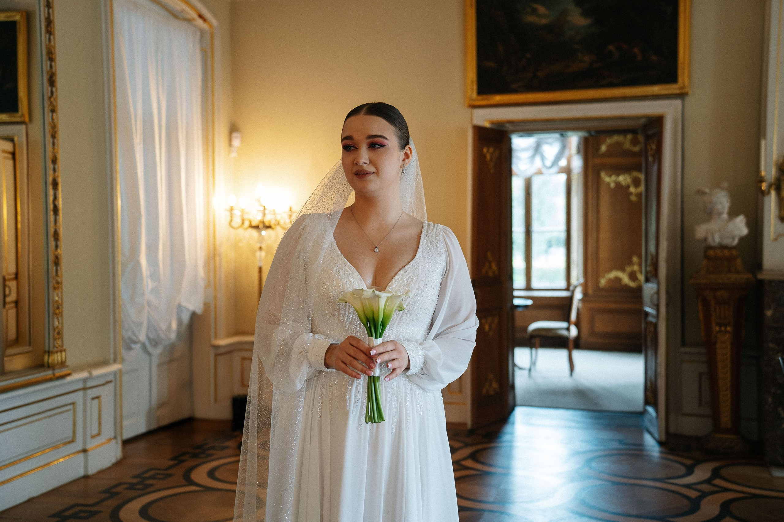 Свадебная фотосессия в Кусково и роспись в Итальянском дворике