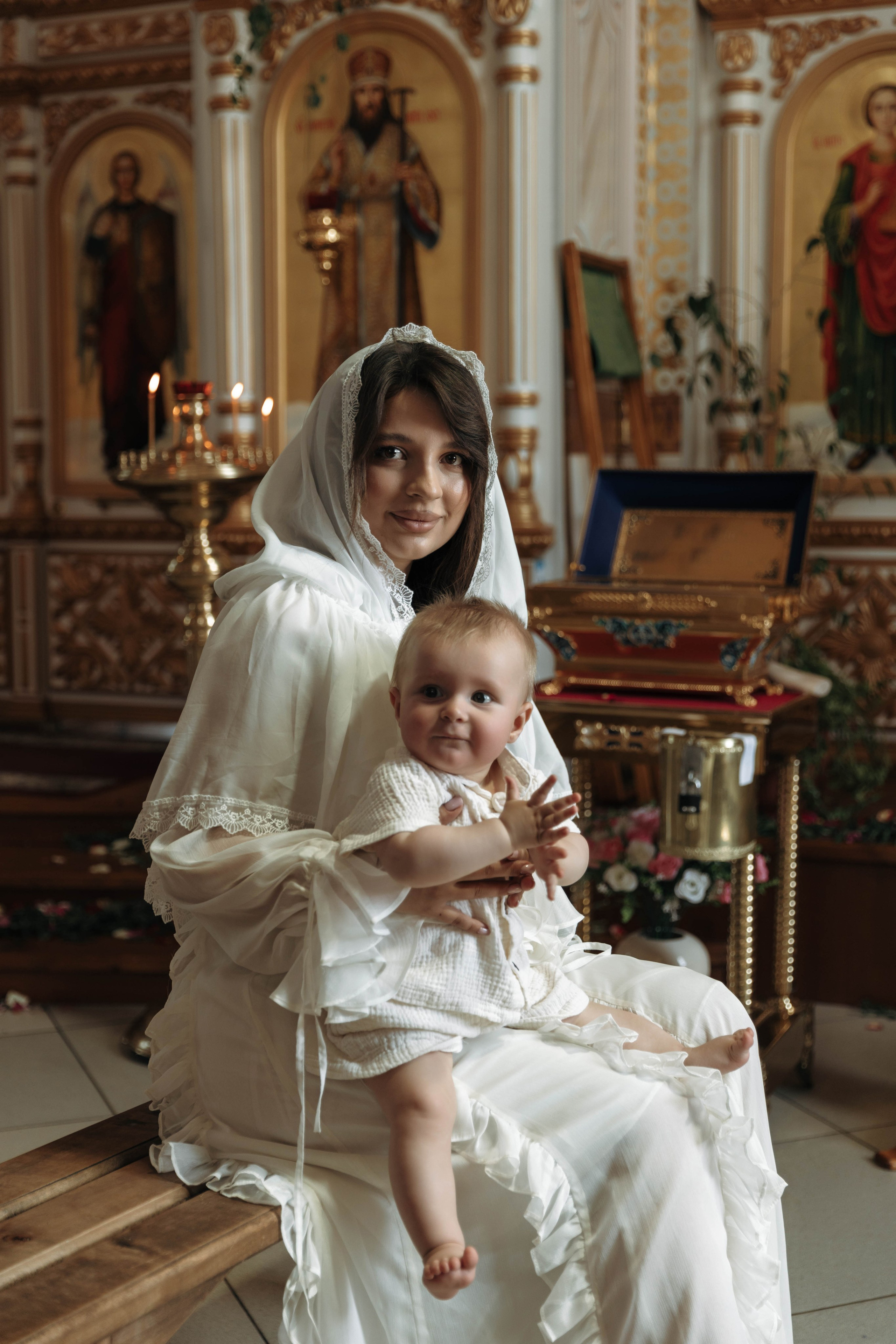 Таинство Крещения Льва. Фотограф Сальск Катерина