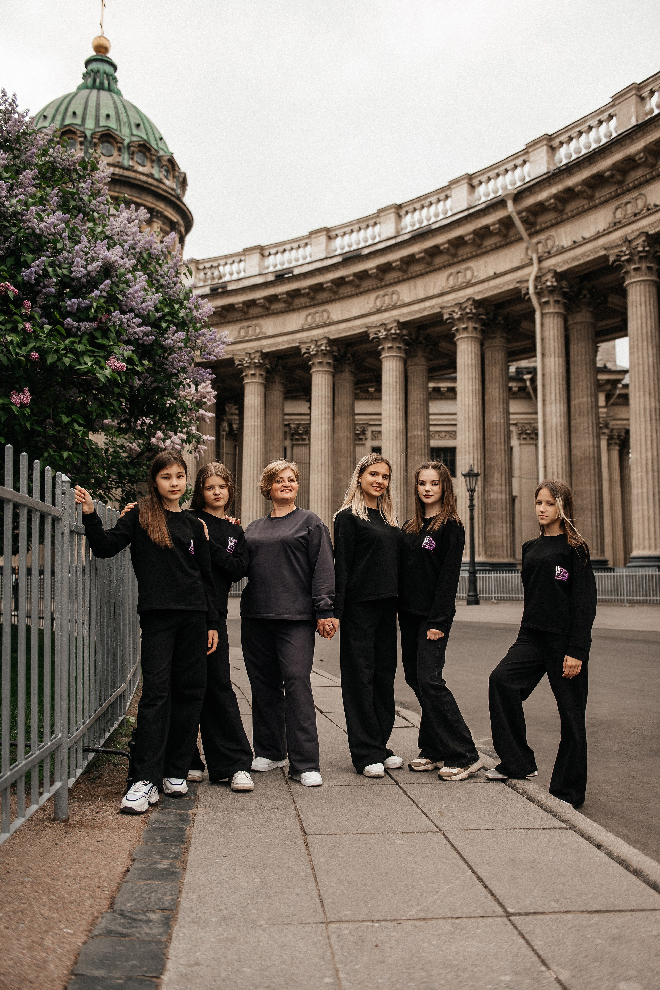 контент фотосъёмка для студии танца у Казанского собора