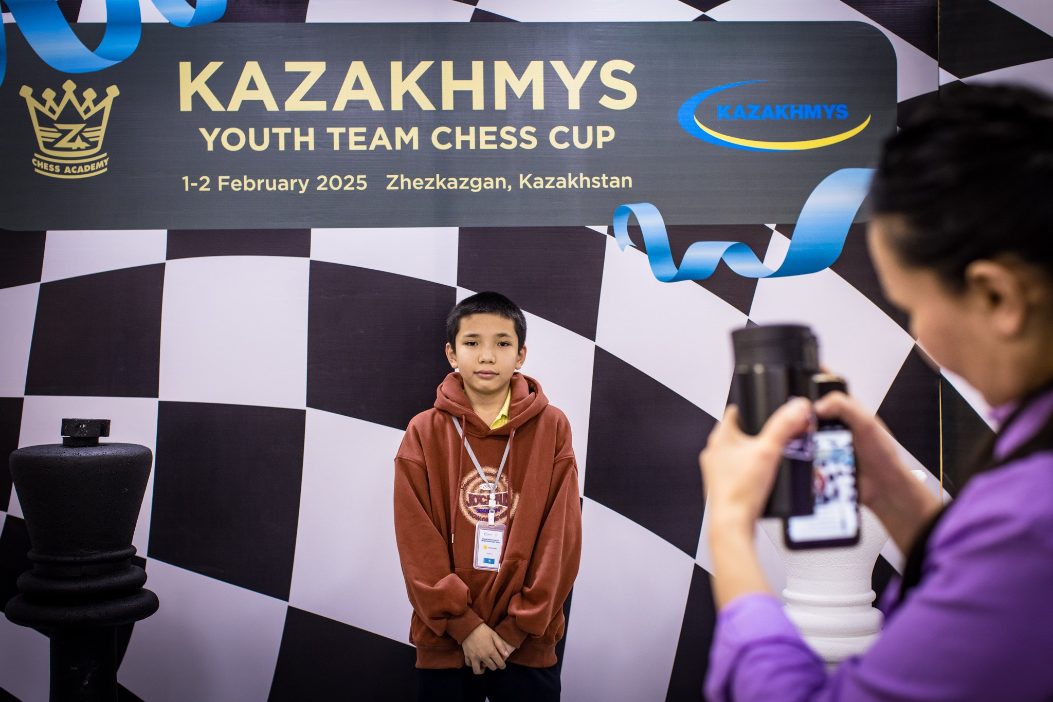 2025.02.02 KAZAKHMYS Youth Team Chess CUP 2025 — Day2_rapid. Фотограф Анна Штурман (репортажная съёмка любых событий и мероприятий) Anna Shtourman photographer