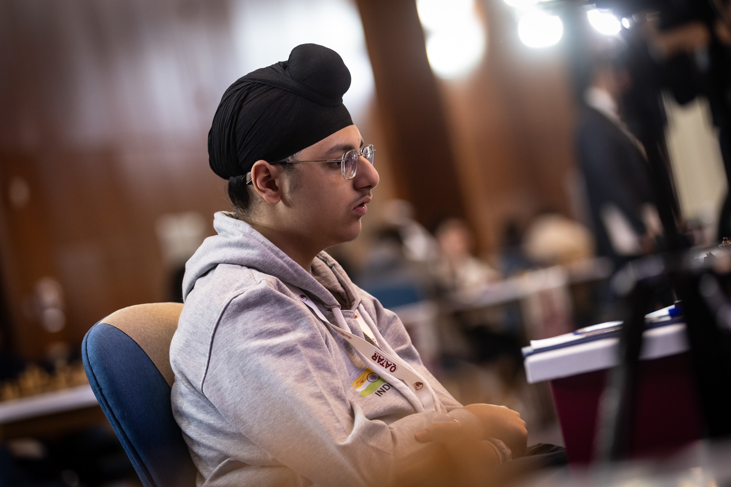 2024.12.04 Qatar Masters Open 2024 — Round2. Фотограф Анна Штурман (репортажная съёмка любых событий и мероприятий) Anna Shtourman photographer