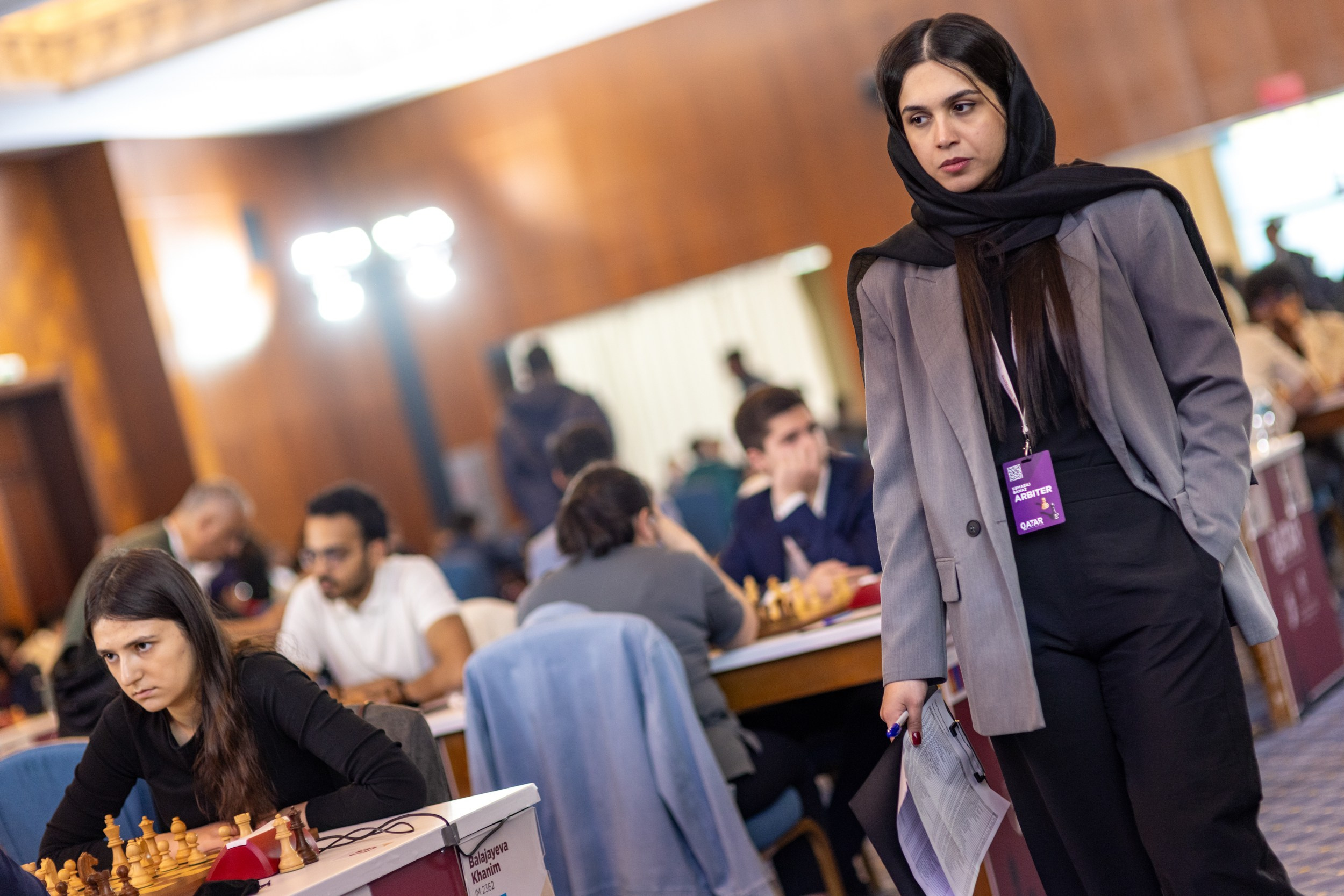 2024.12.03 Qatar Masters Open 2024 — Round1. Фотограф Анна Штурман (репортажная съёмка любых событий и мероприятий) Anna Shtourman photographer