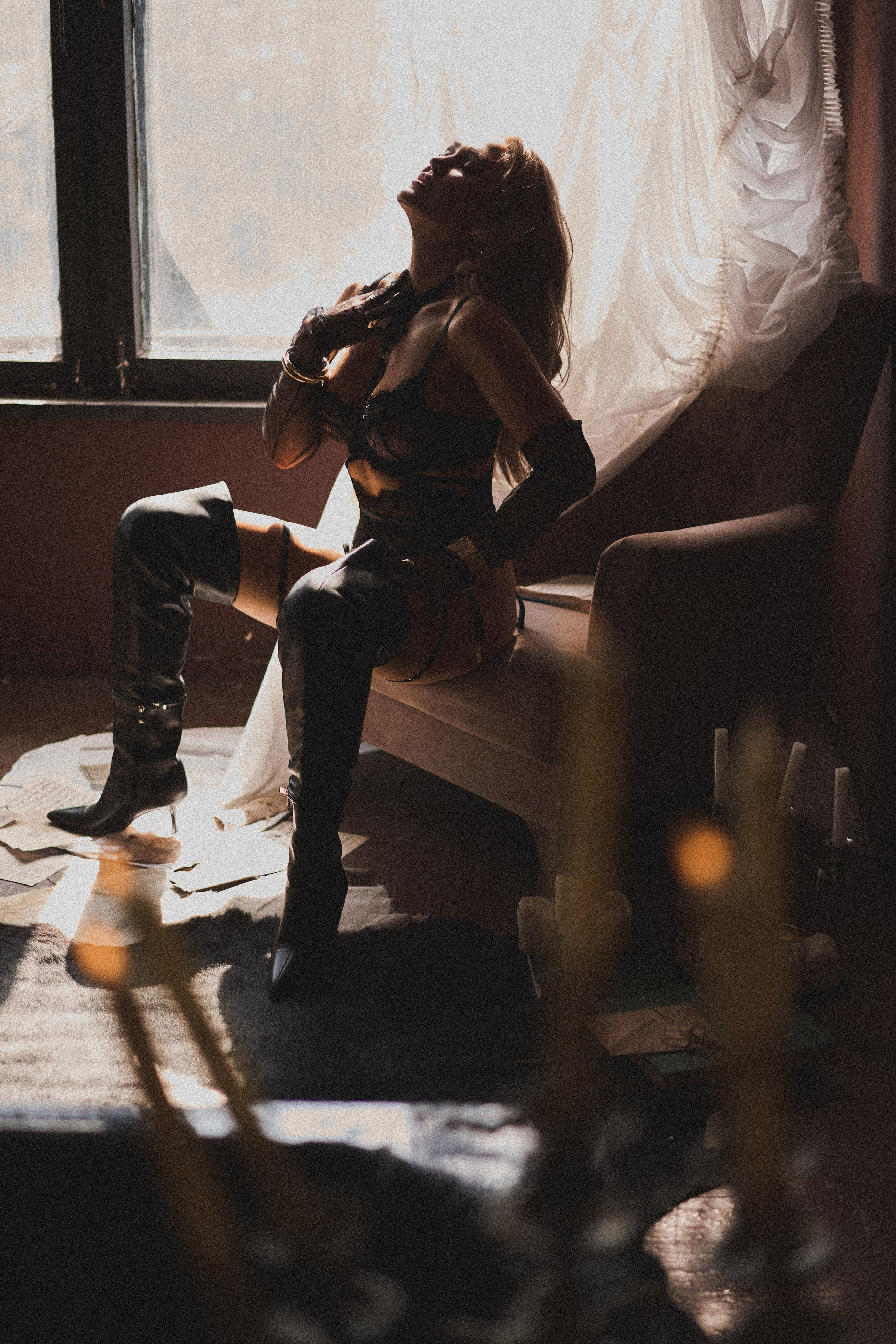 Фотосессия будуар в студии. Фотограф Екатеринбург Кокшарова Александра