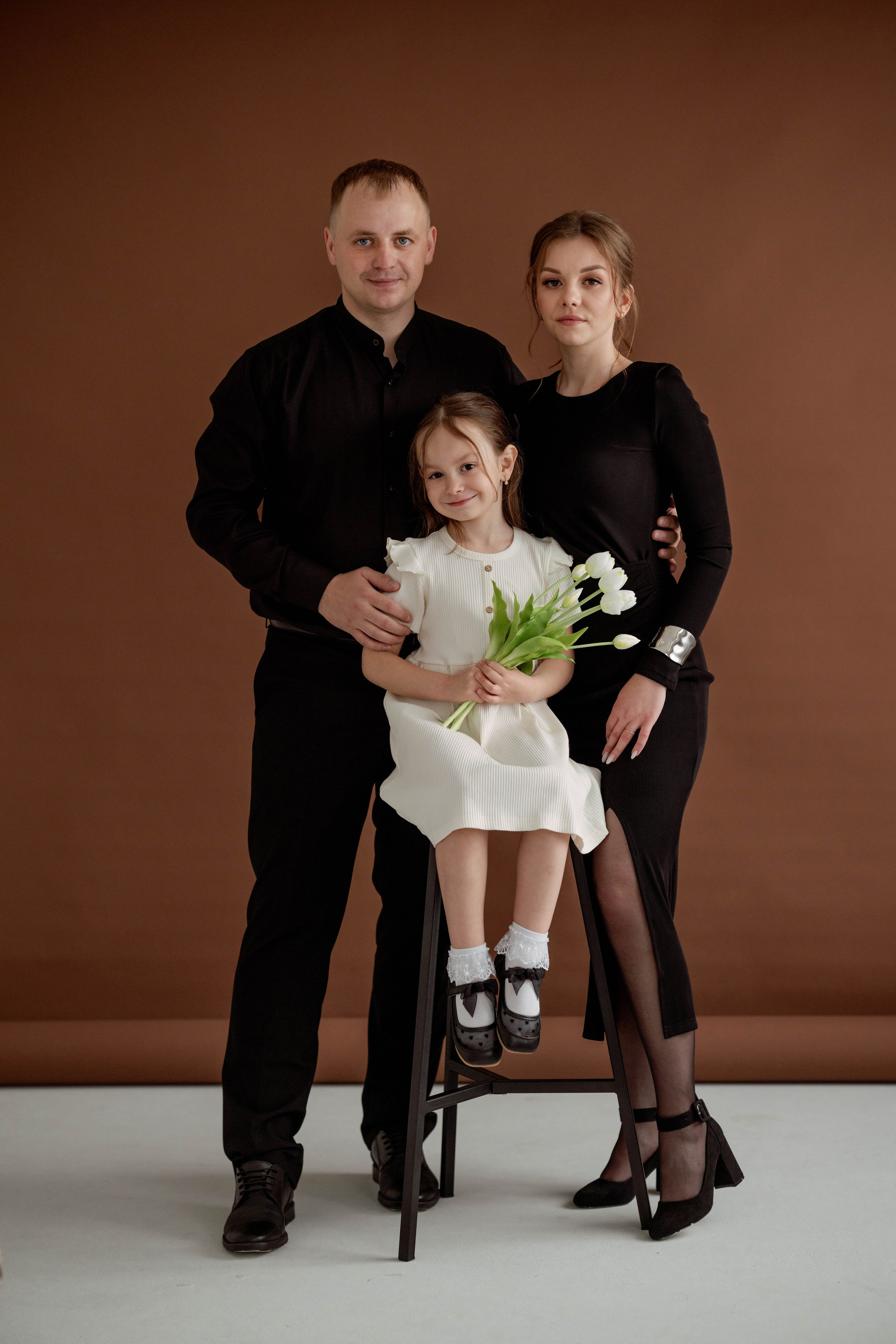 Семейные съёмки в студии. Свадебный и семейный фотограф в Тейково, Иваново Зацепина Анна