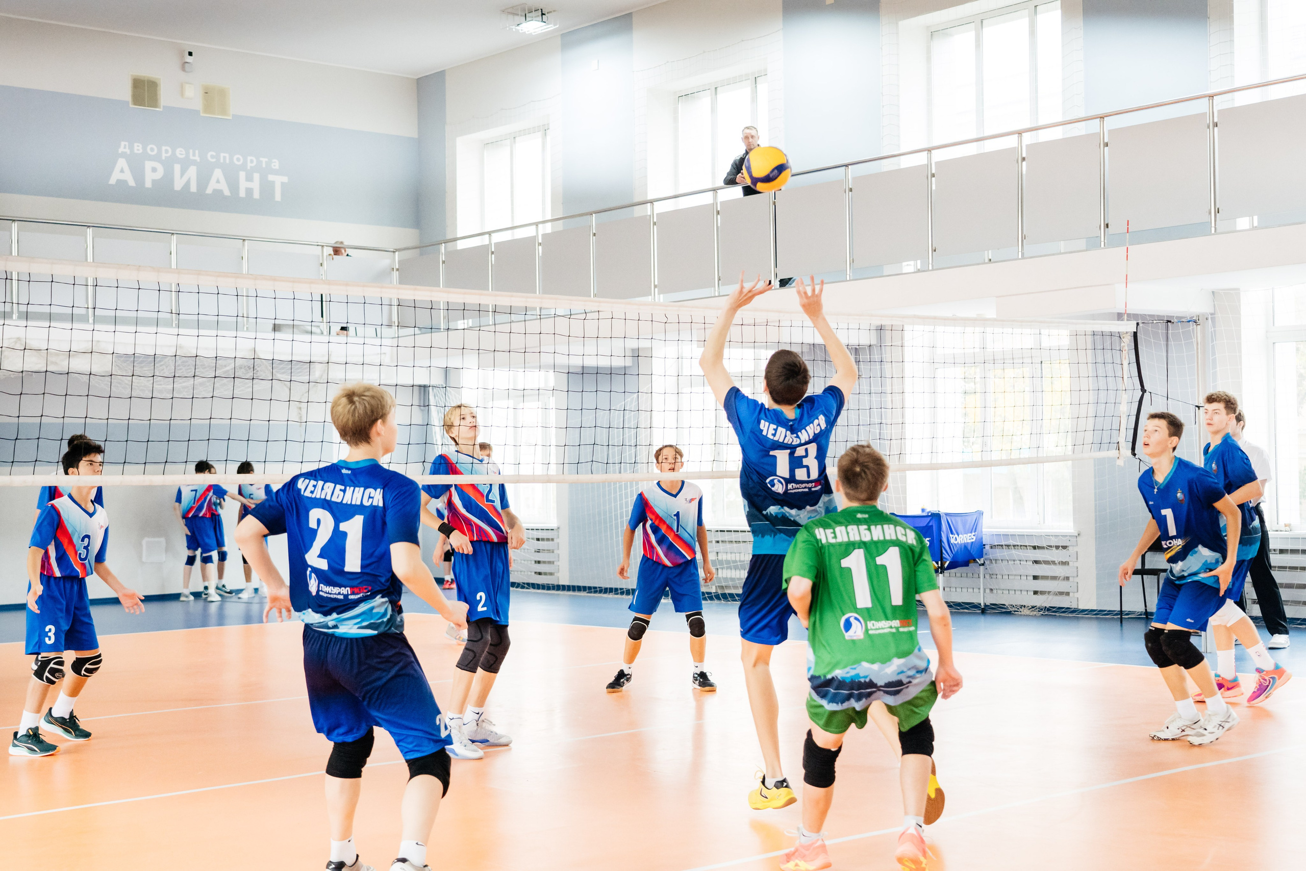 Соревнования по волейболу. Видеограф и Фотограф в Челябинске Ксения и Владимир Рюмины