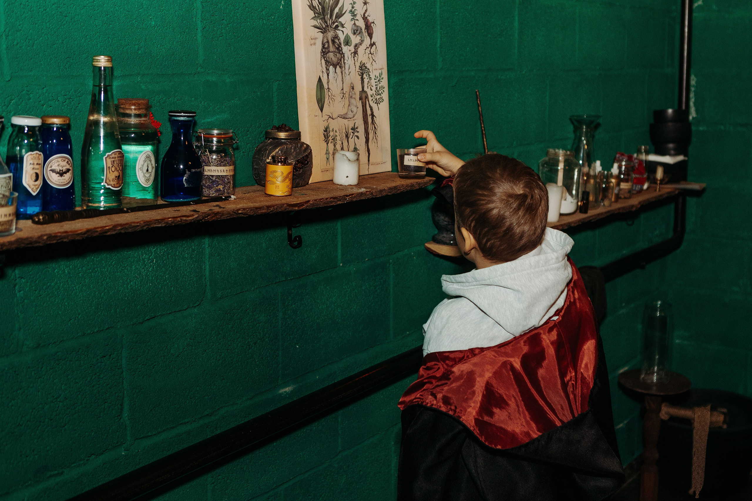 День рождения в стиле Гарри Поттера. Фотограф в Красноярске по выгодной цене