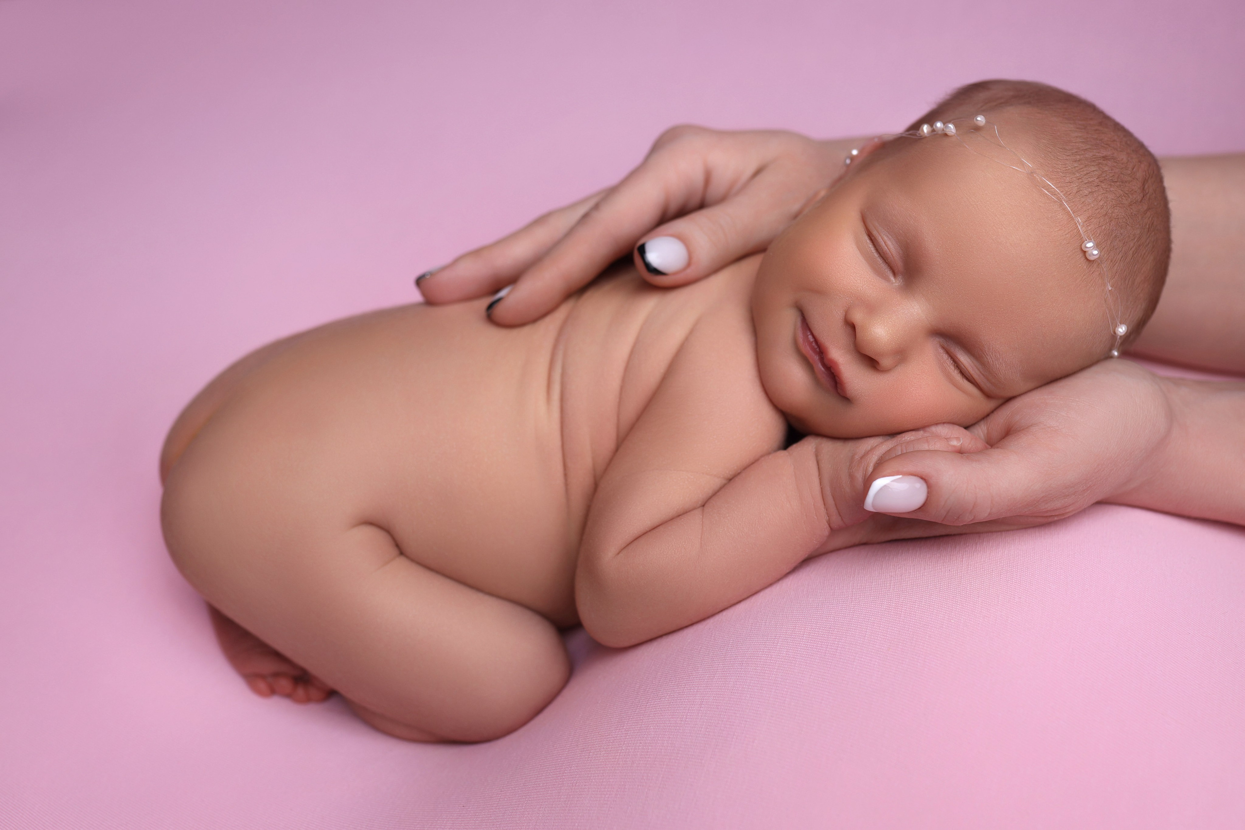 Newborn девочки. Фотограф новорожденных Модяева Ирина