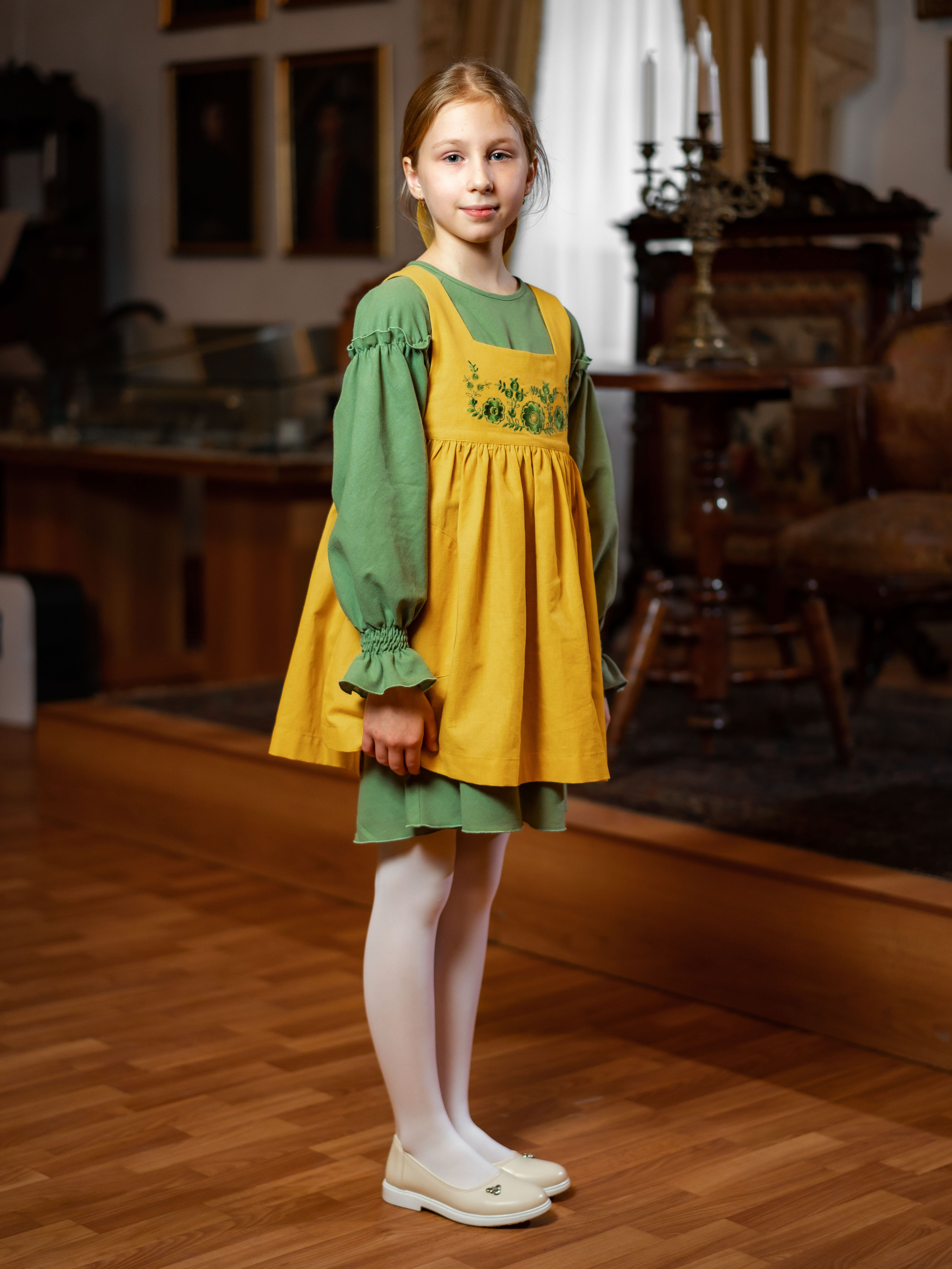 Показ одежды в рамках выставки «105. Лучшее». Фотограф Москва