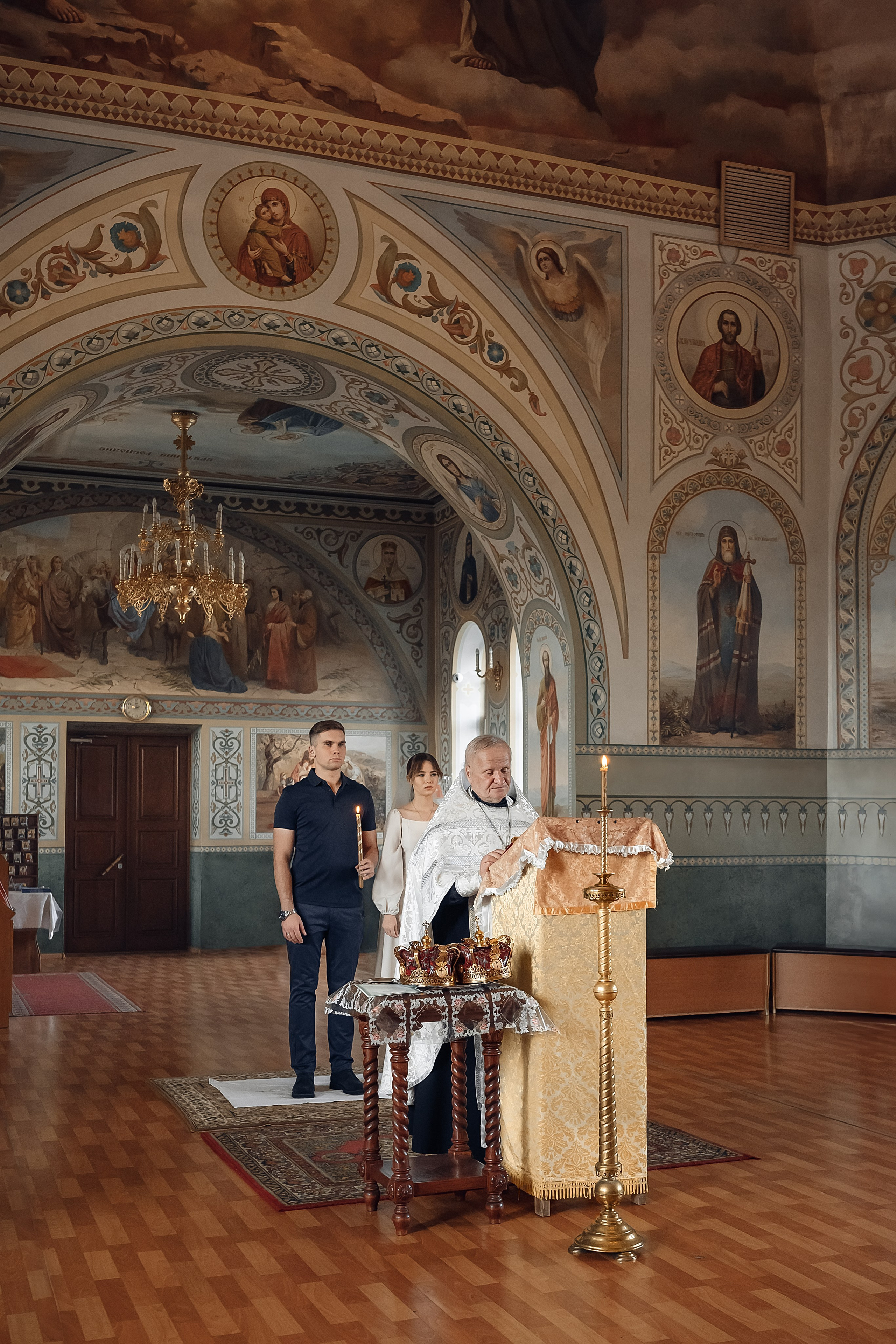 Венчание в храме Иоанна Богослова. Церковный фотограф на Таинство Крещения и Венчания в Оренбурге и Оренбургской области Екатерина Белкина