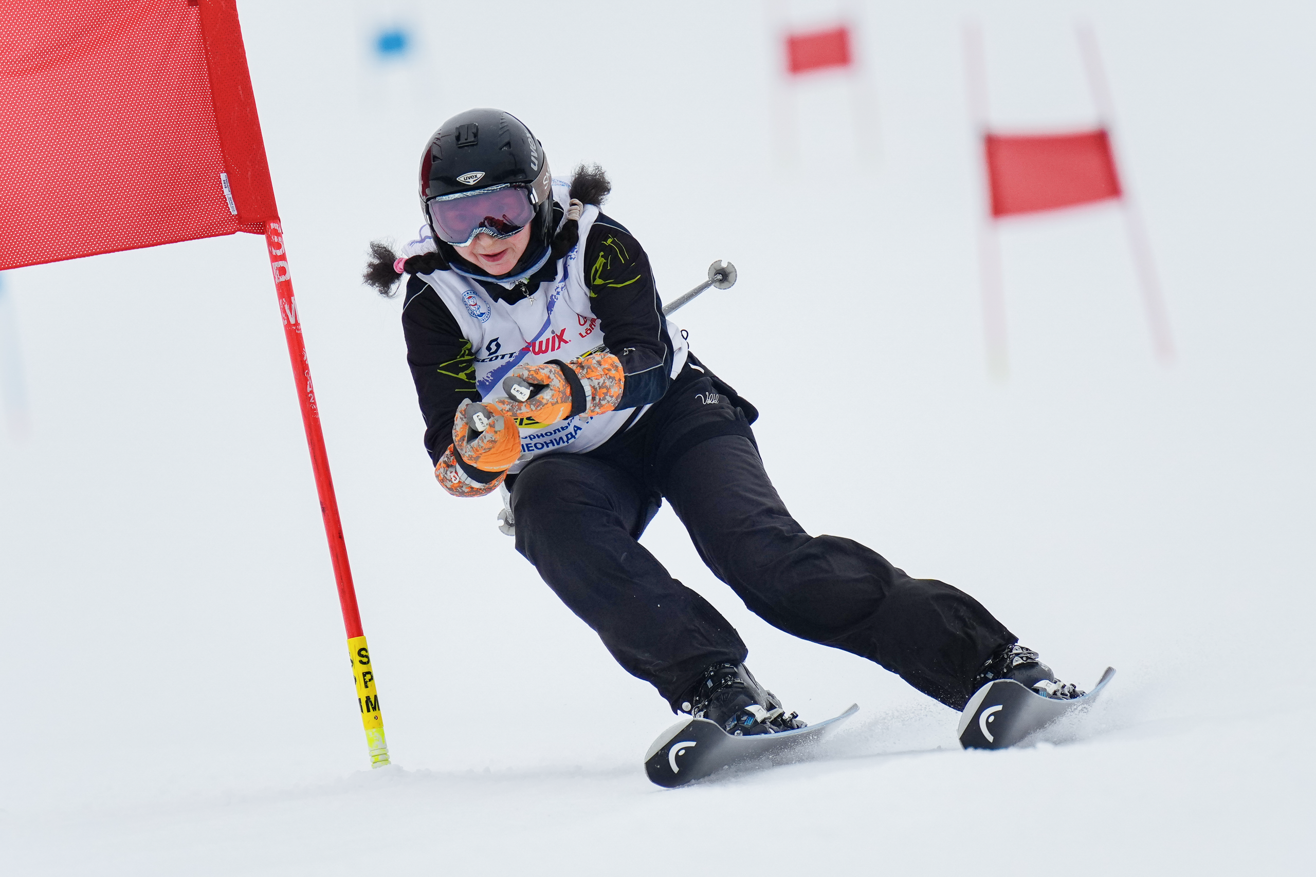 2026.03.07 | Соревнования среди ветеранов «Приз Горнолыжного клуба Леонида Тягачева» GS. Фотограф Студитский Евгений