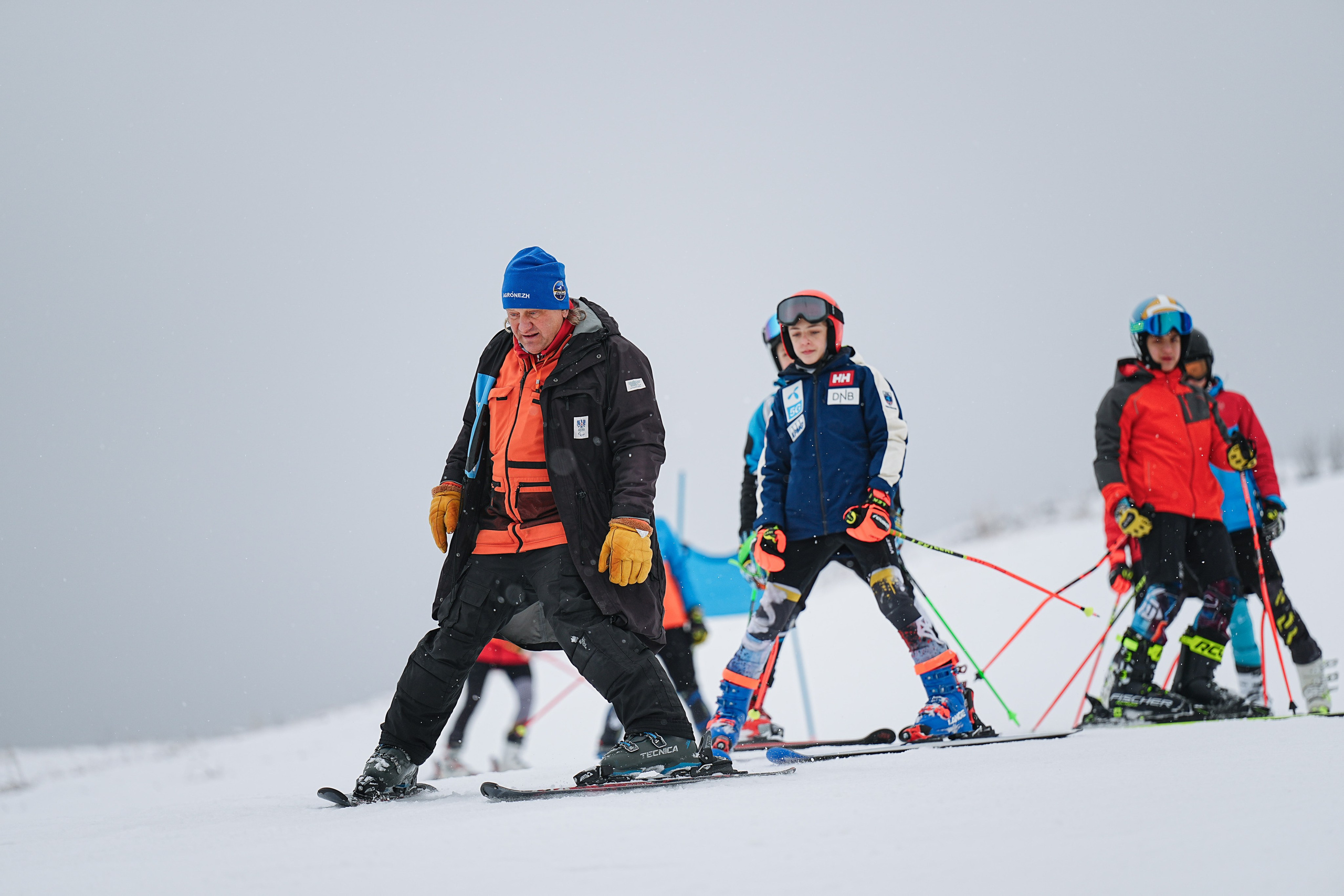 Горные лыжи. Первенство Центрального Федерального Округа. GS U14 Шуколово. Фотограф Студитский Евгений