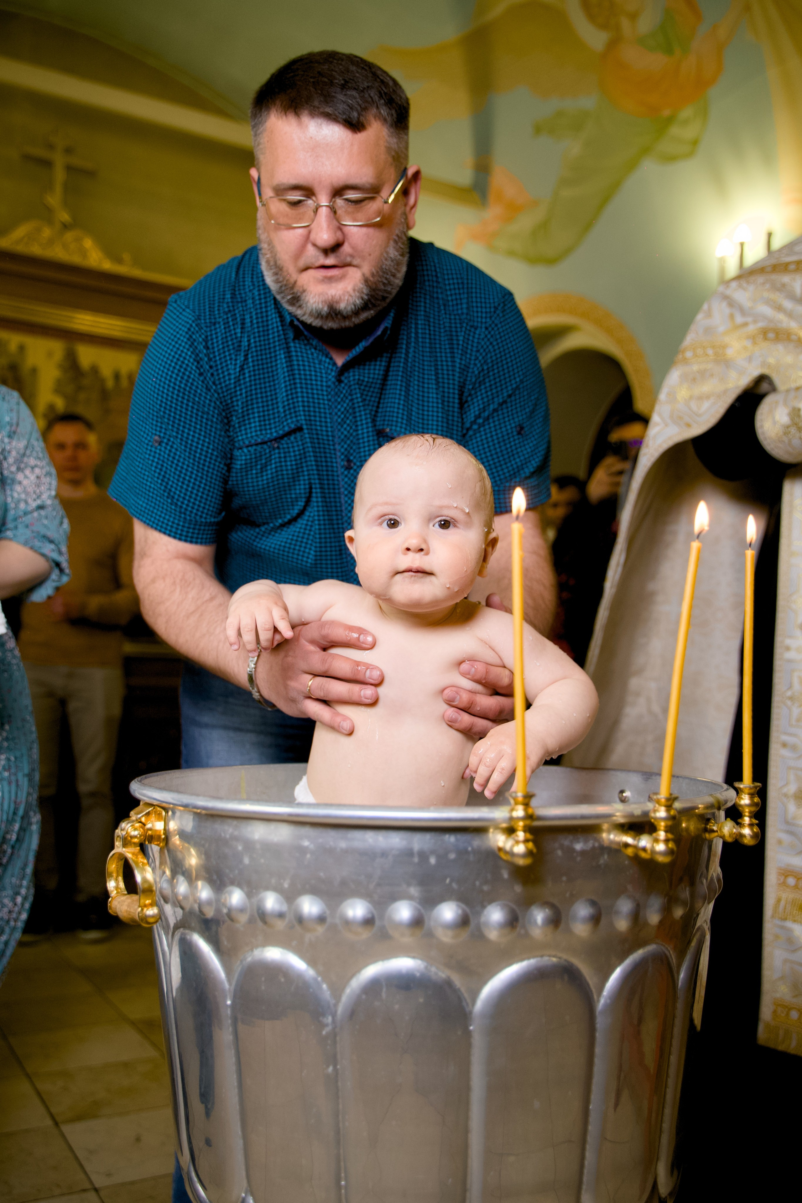 Крещения. Фотограф Богдан Оськин