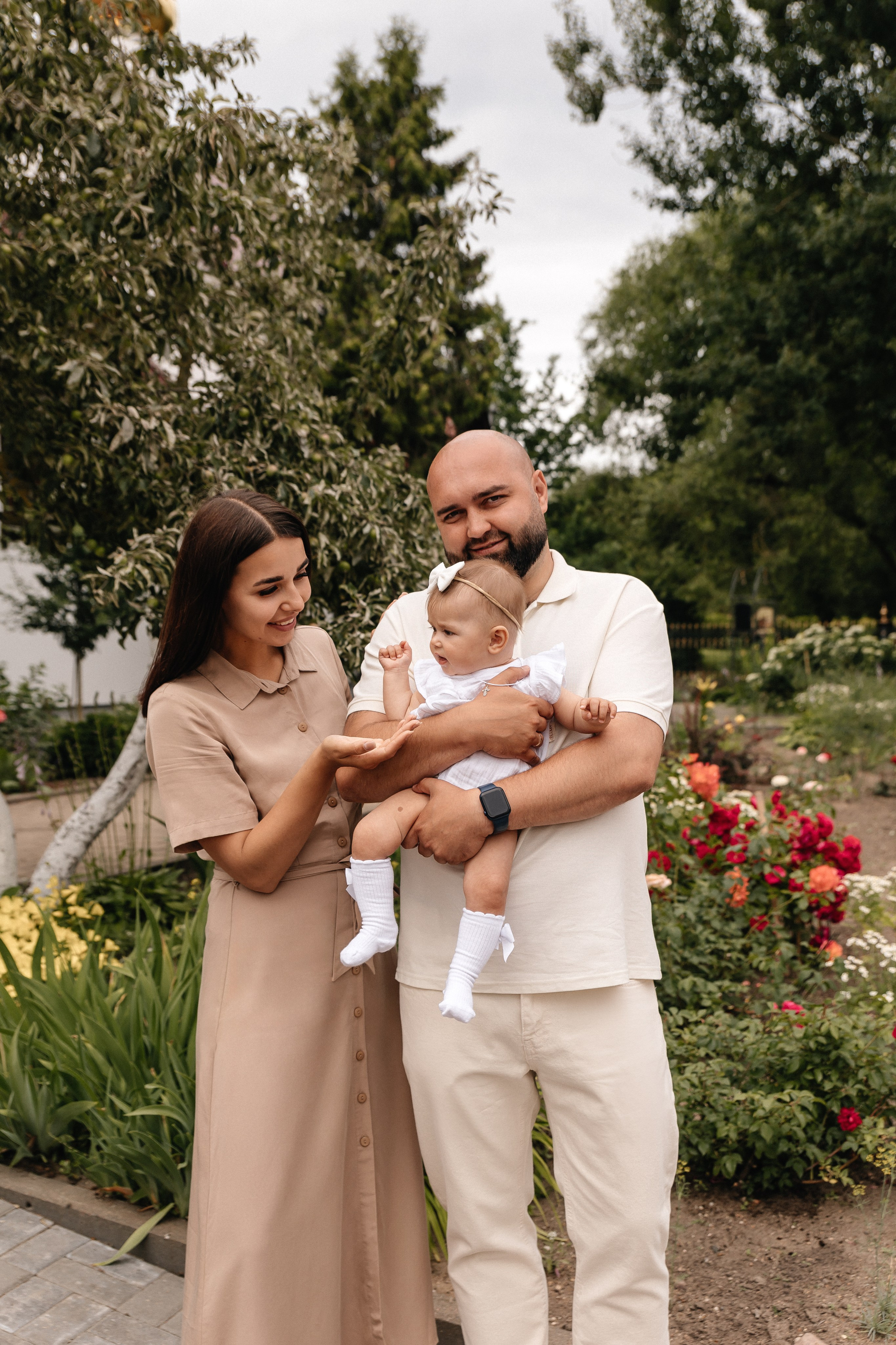 Крещение Ксении. Семейный фотограф Минск Усова Ольга