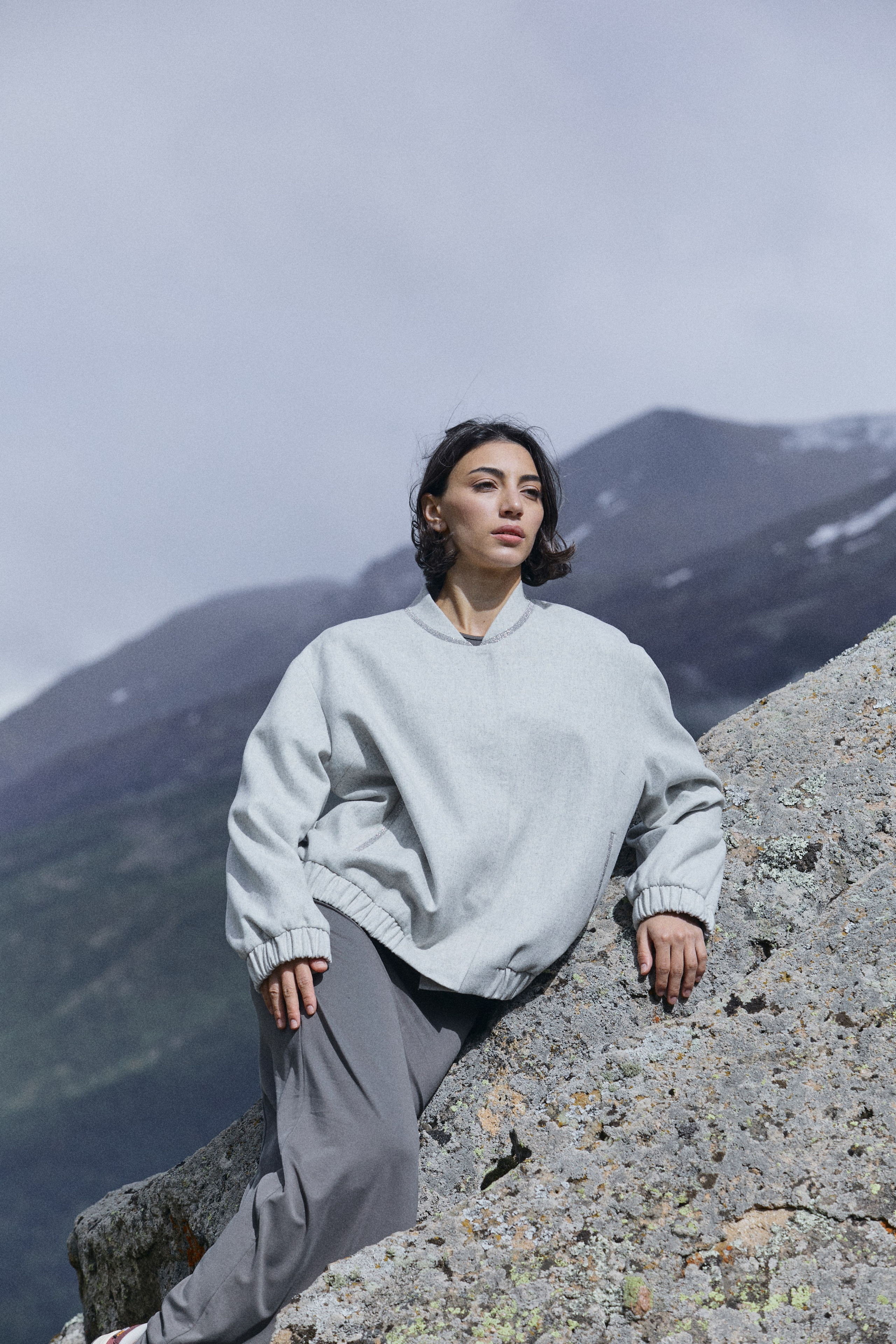 Имиджевая съемка для бренда в горах. Фотограф Продюсер в горах КБР / Москва  Нальчик Горы