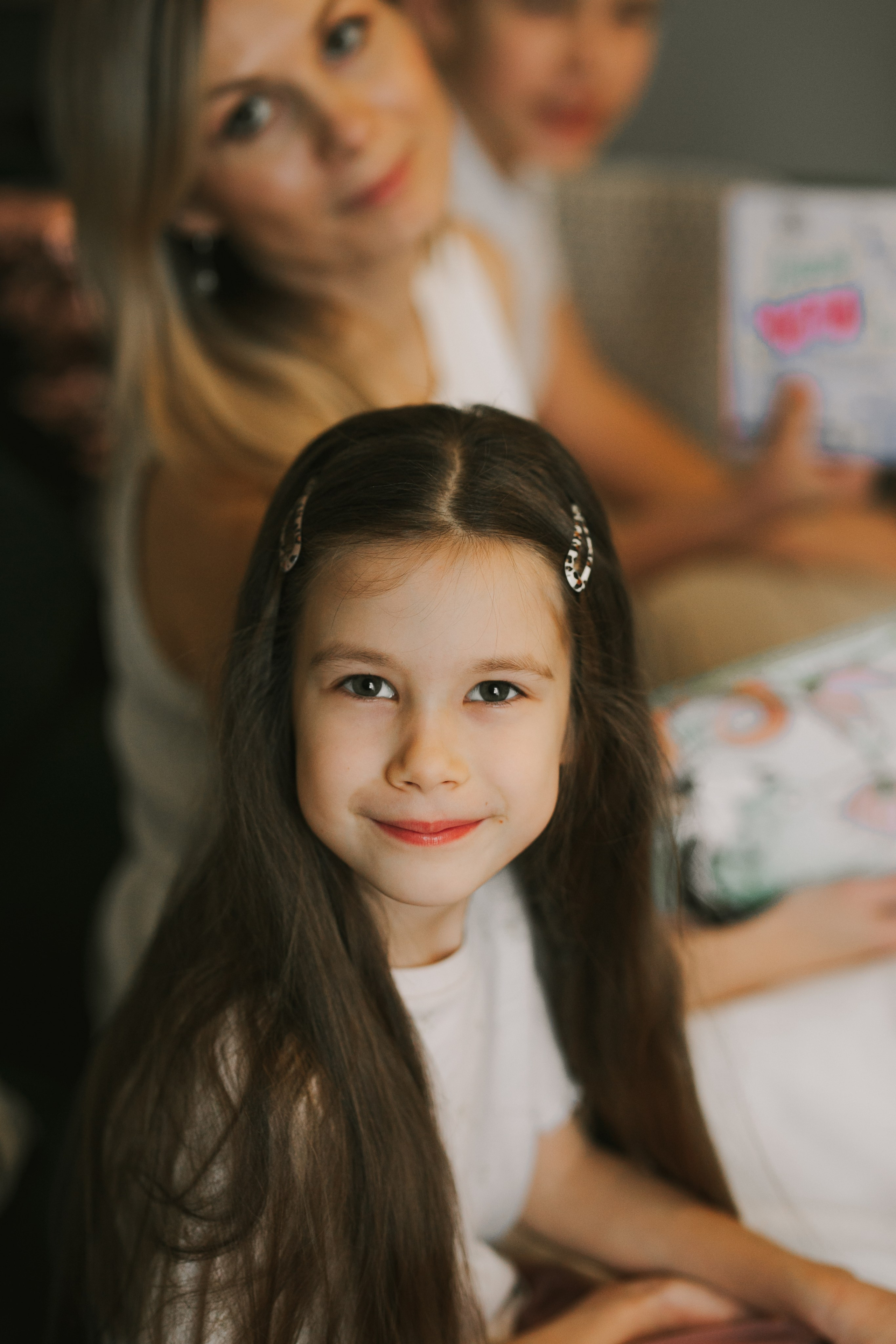 Василий и Ирина с детьми. Домашняя съемка. Фотограф в Крыму