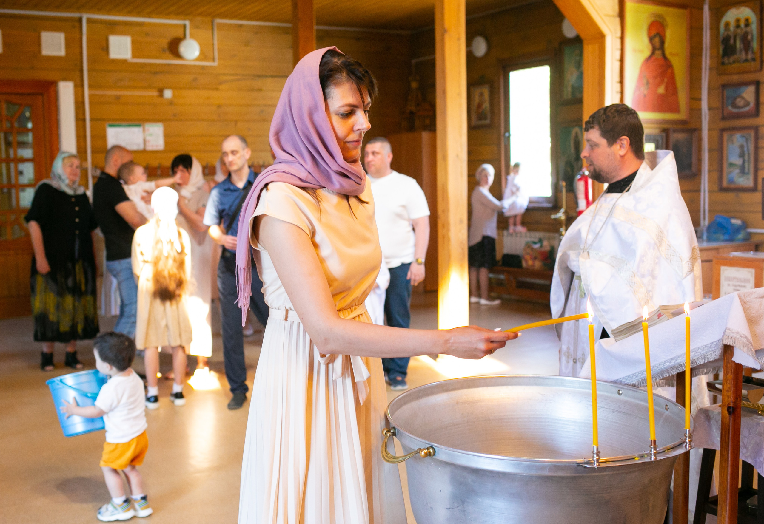 Крещение. Фотограф новорожденных и семейный фотограф НСО г. Бердск Марина Львова