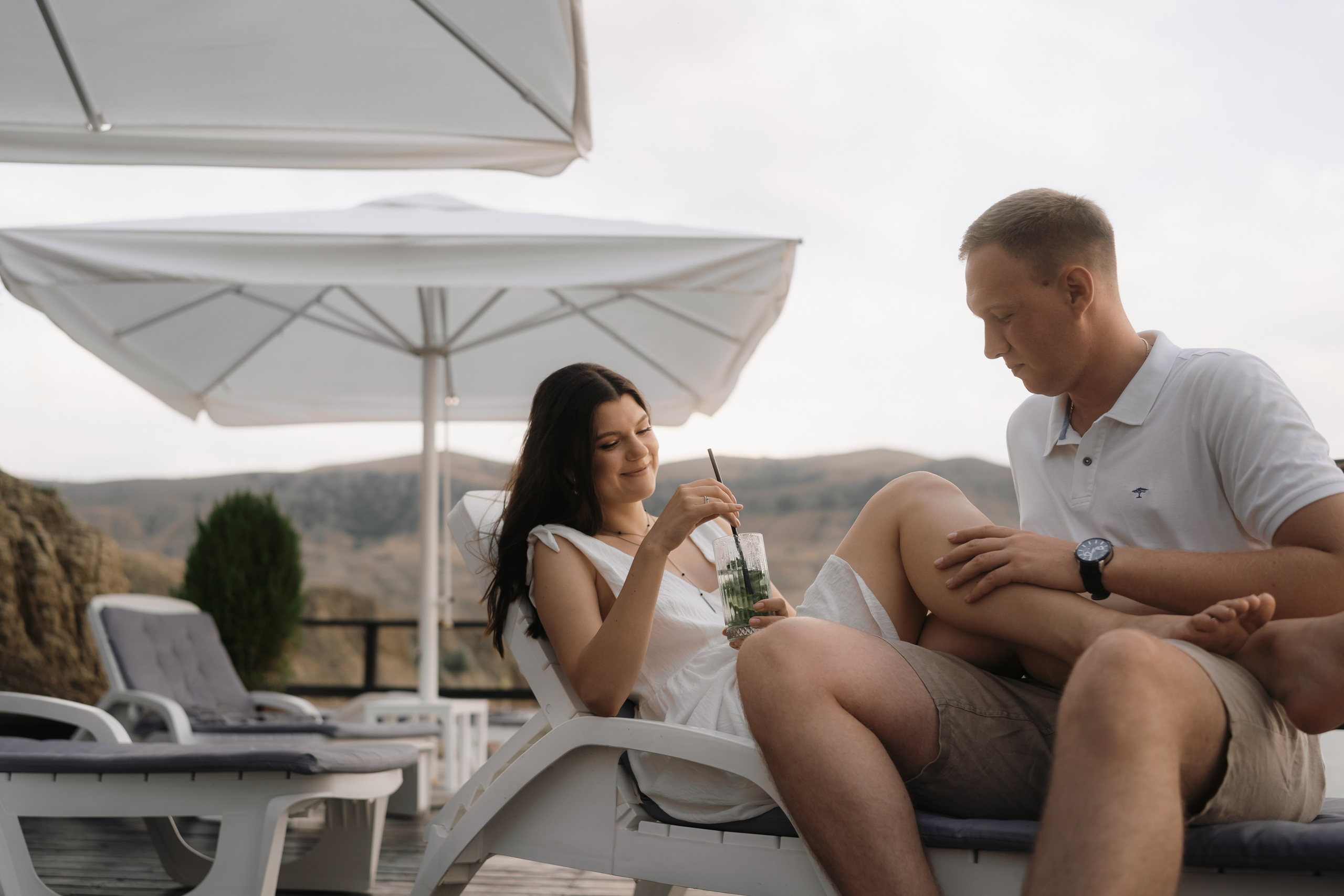 Свидание с ветерком. Свадебный и портретный фотограф Алена Седининна в Крыму