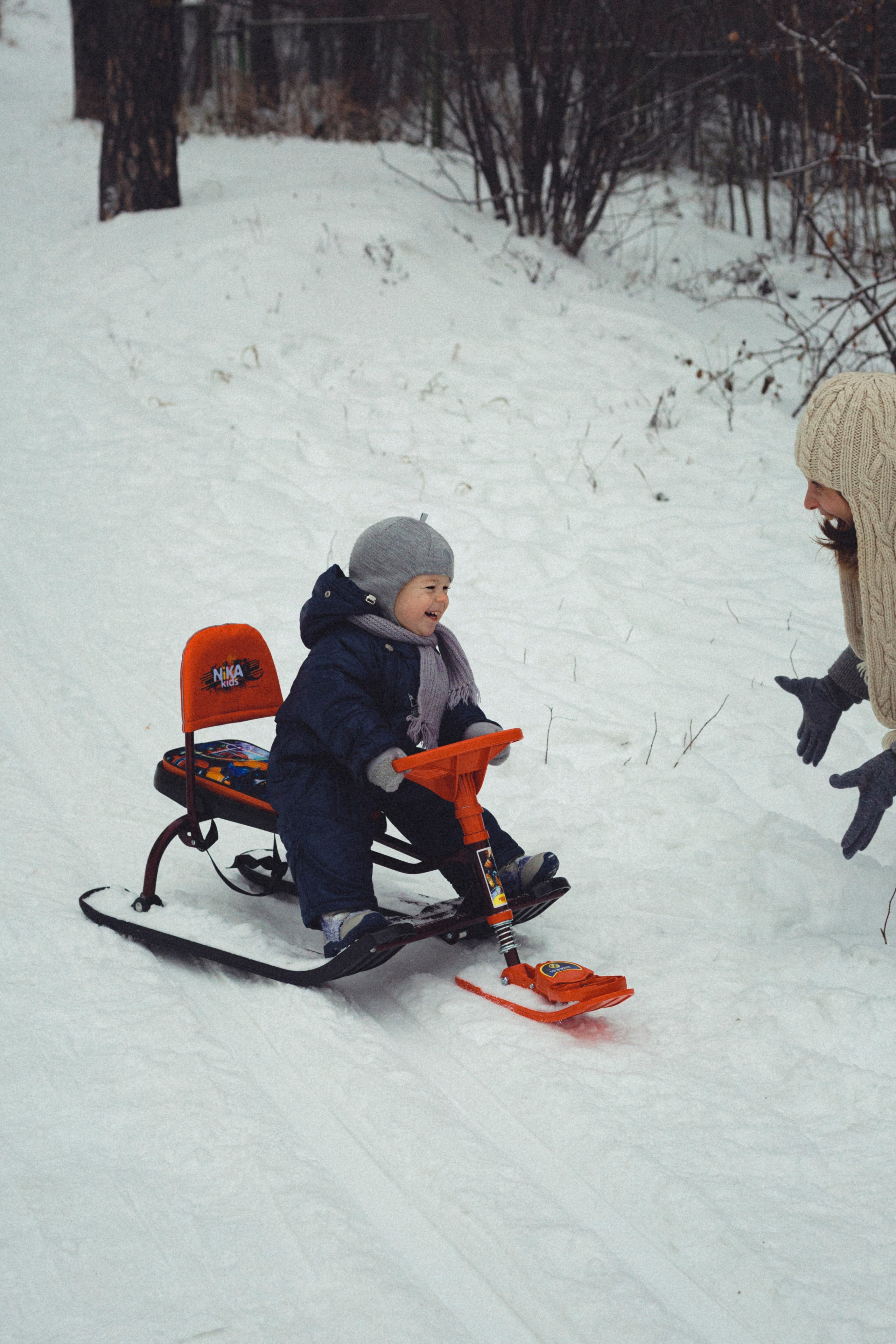 Семейная фотосессия в зимнем лесу. Марина Рерих — портретный фотограф в Екатеринбурге