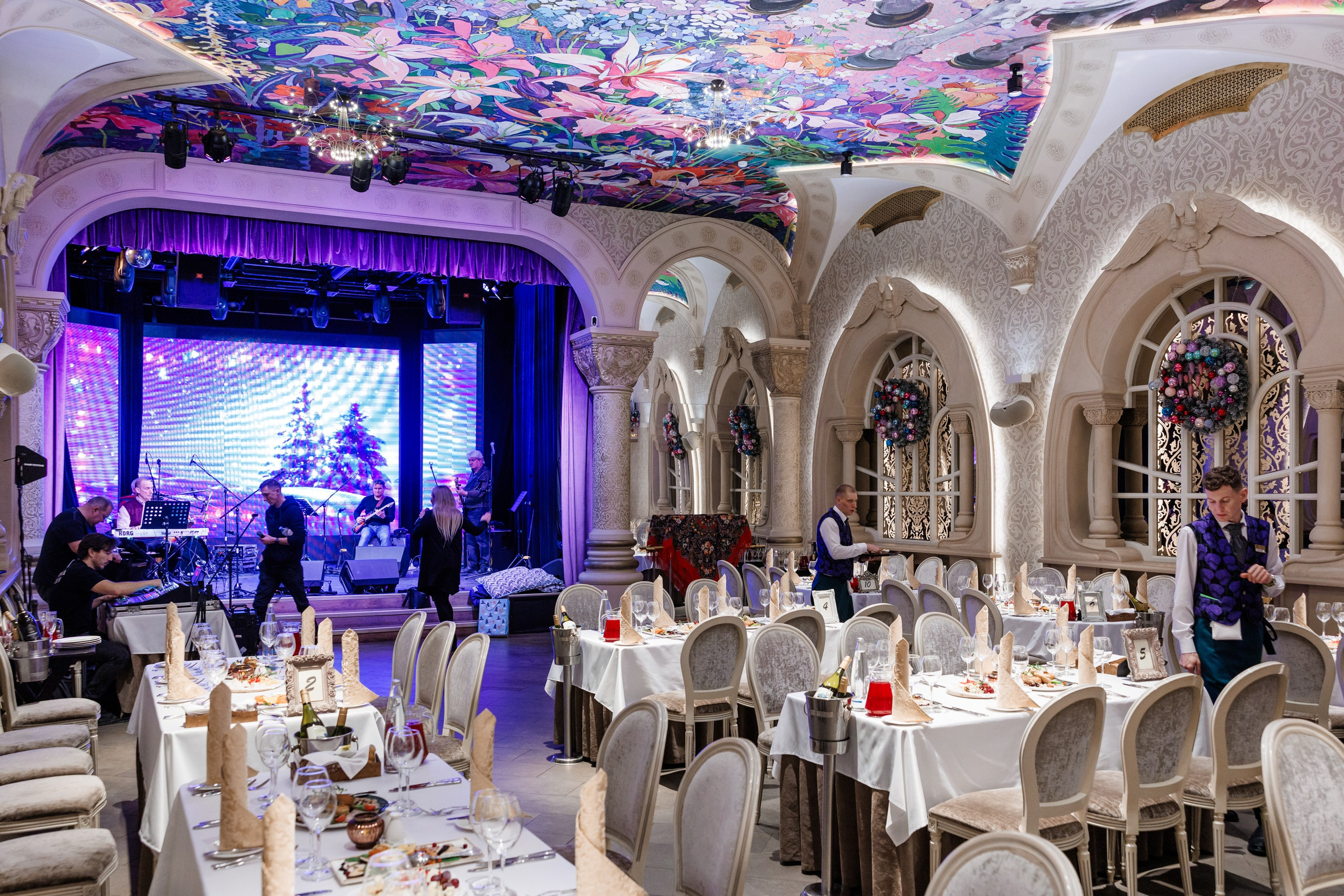 Новогодний корпоратив в ресторане Тройка. Фотограф в Санкт-Петербурге — Сергей Петров