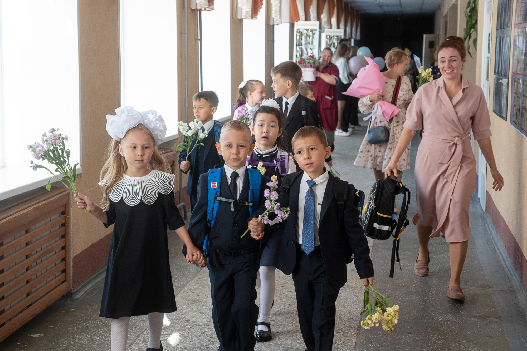 1 сентября в гимназии № 9. Репортажный фотограф в Казани Павел Серпокрылов