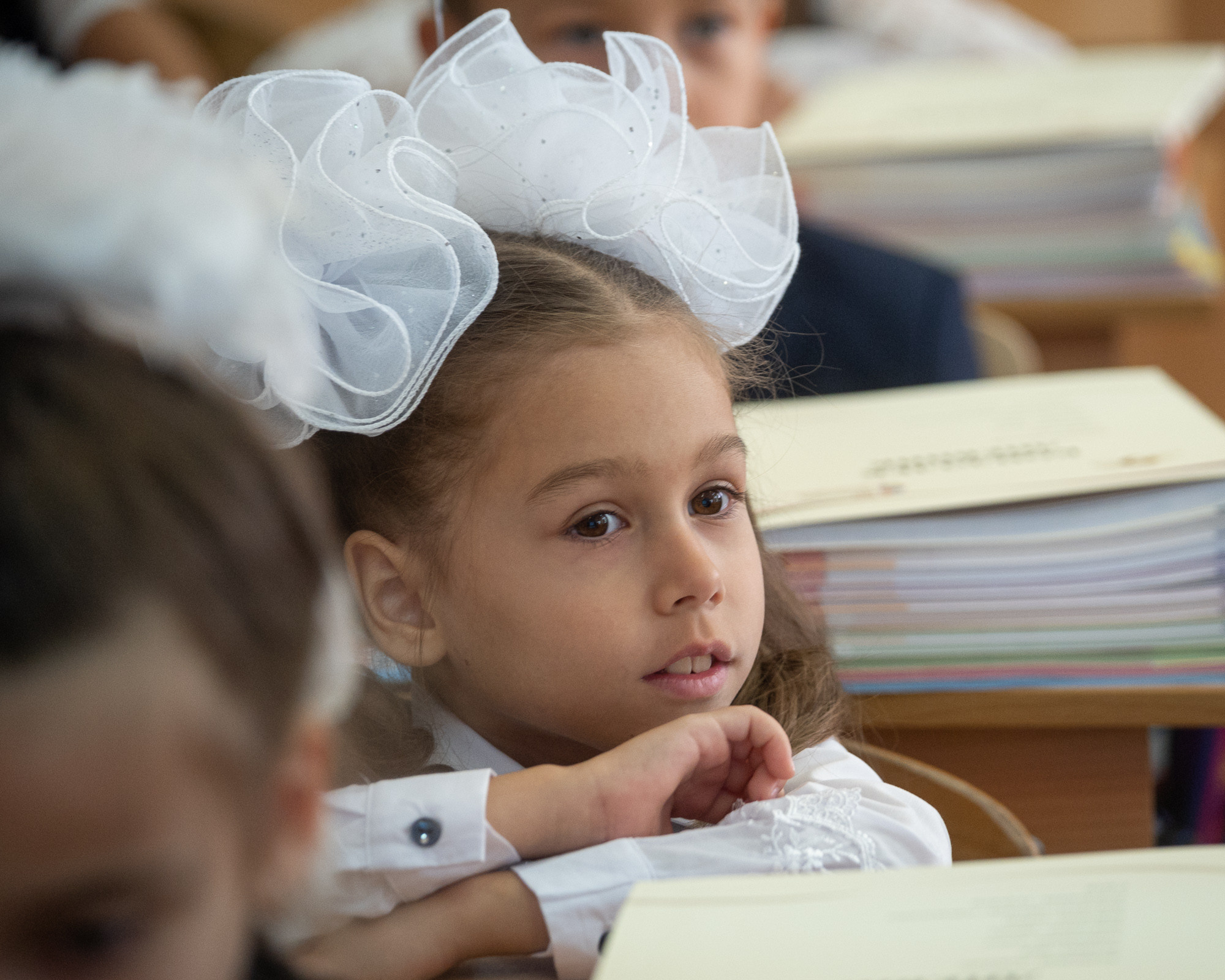 1 сентября в гимназии № 9. Репортажный фотограф в Казани Павел Серпокрылов
