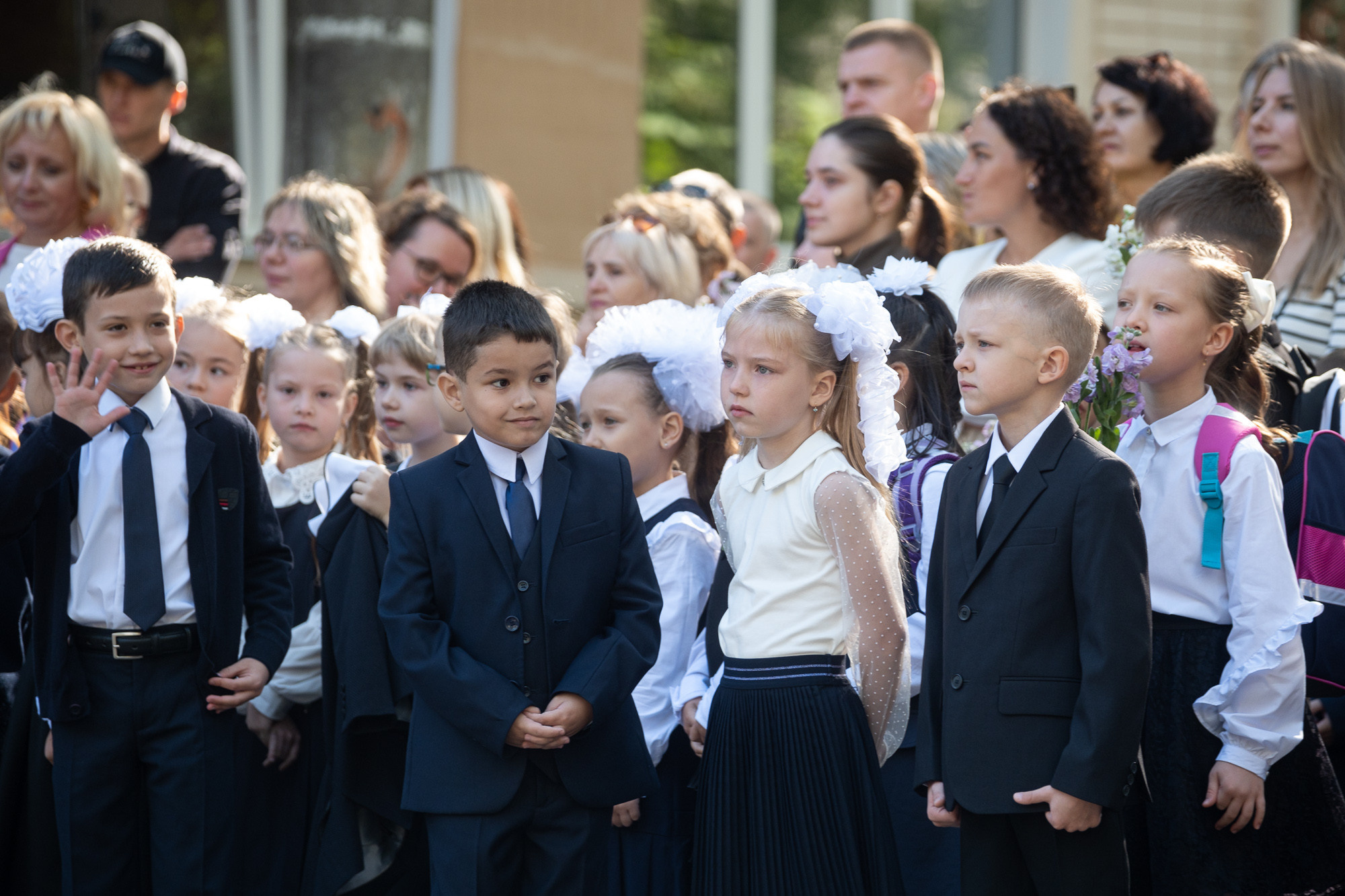 1 сентября в гимназии № 9. Репортажный фотограф в Казани Павел Серпокрылов