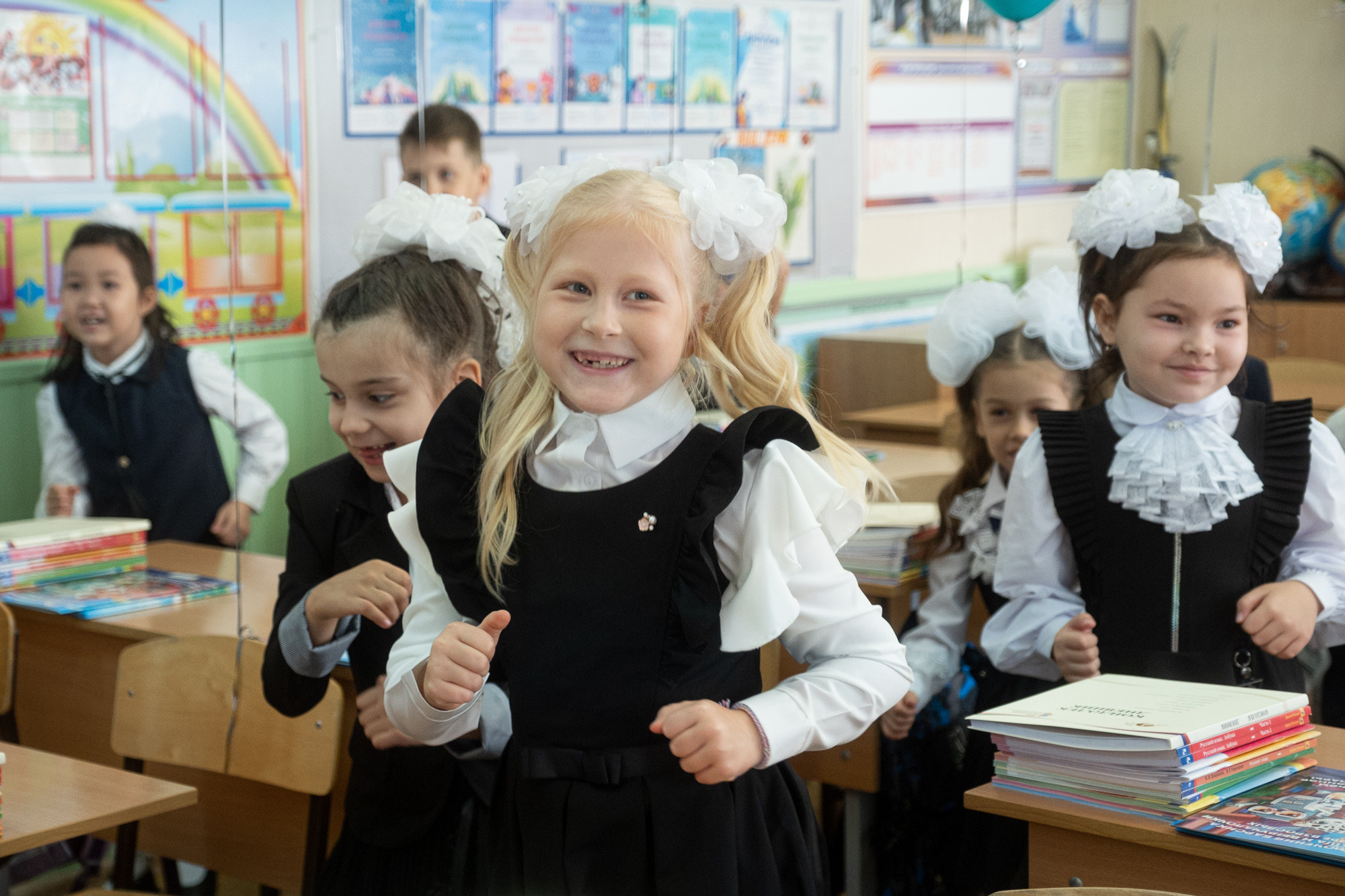 1 сентября в гимназии № 9. Репортажный фотограф в Казани Павел Серпокрылов