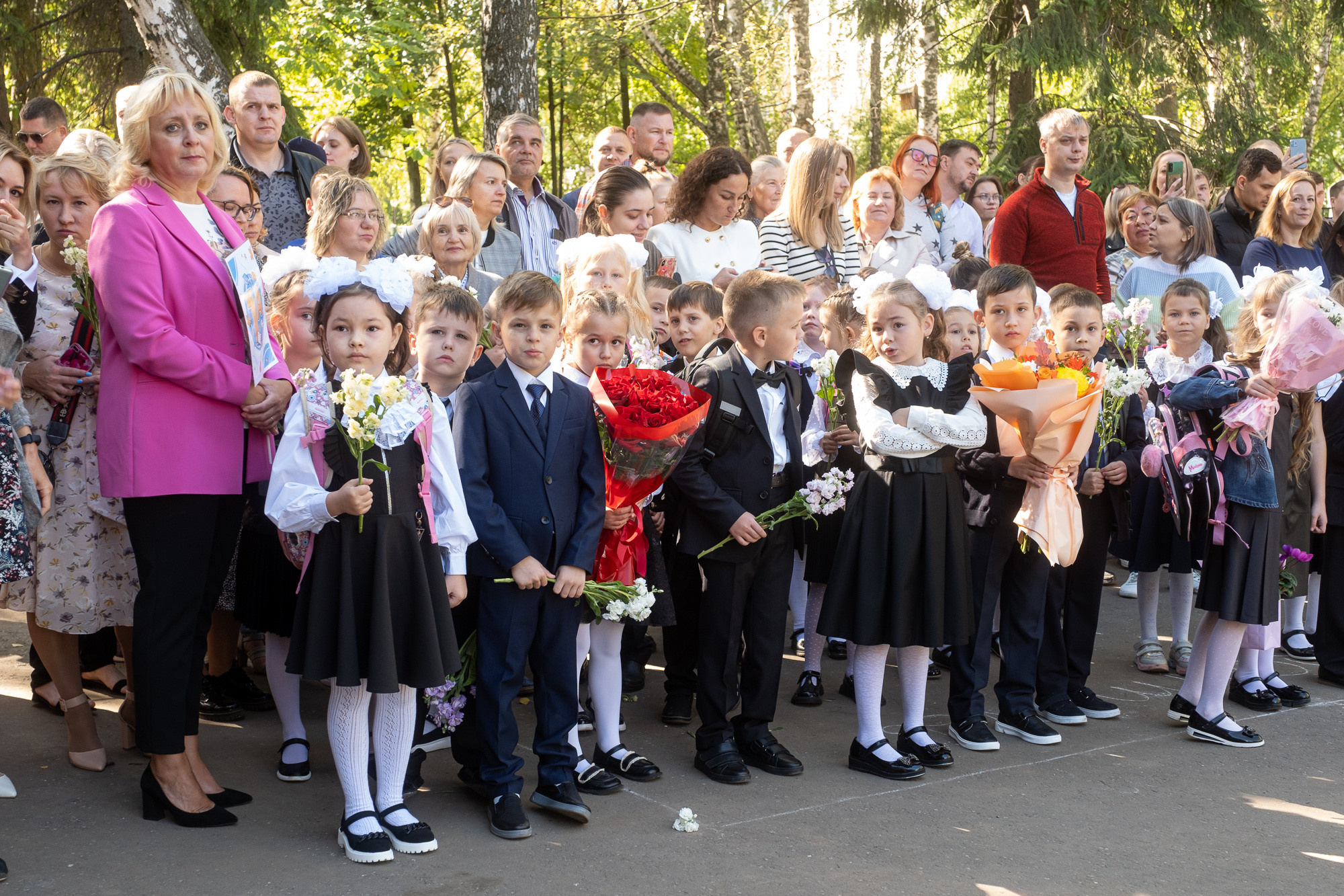 1 сентября в гимназии № 9. Репортажный фотограф в Казани Павел Серпокрылов