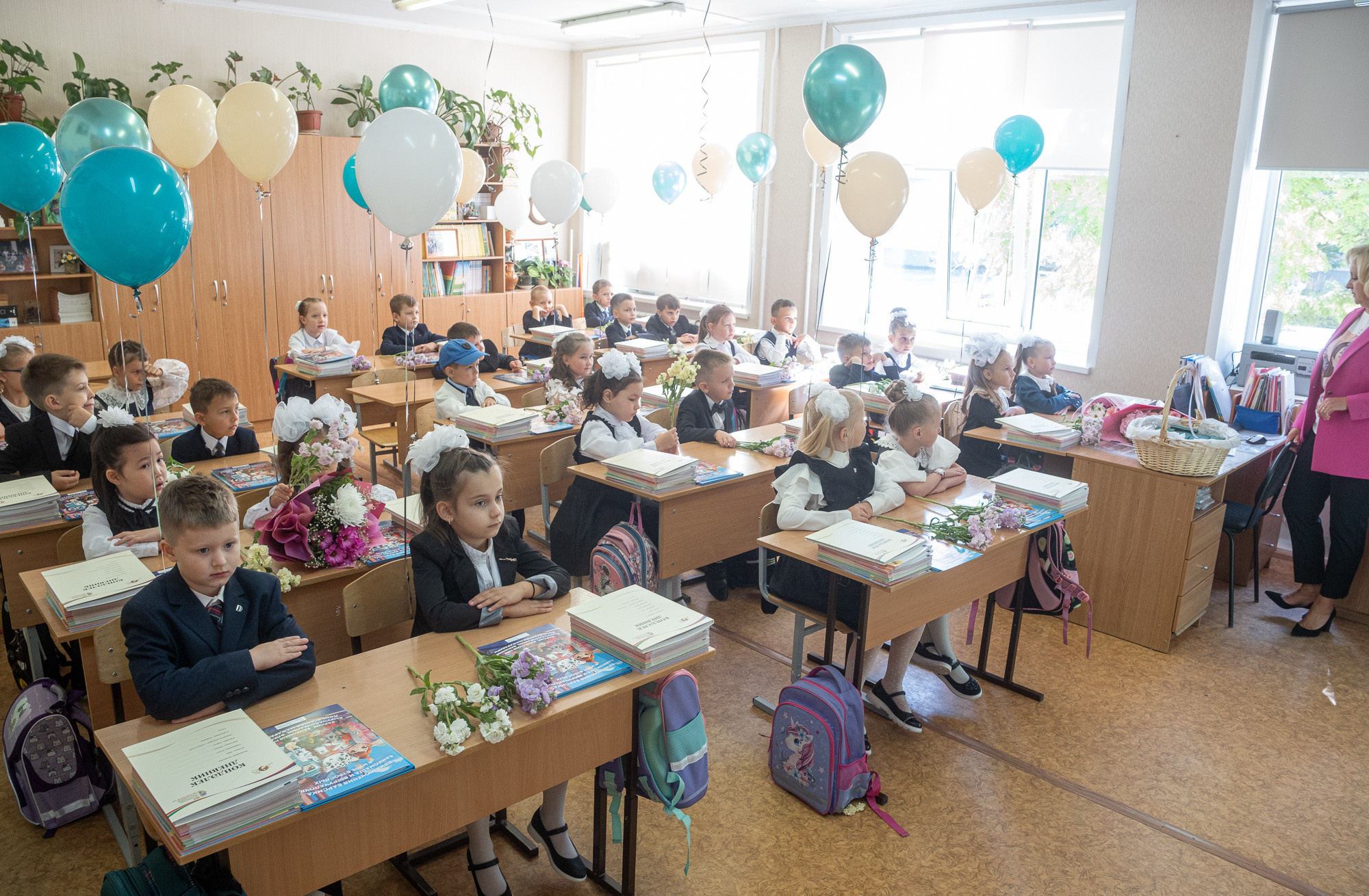 1 сентября в гимназии № 9. Репортажный фотограф в Казани Павел Серпокрылов