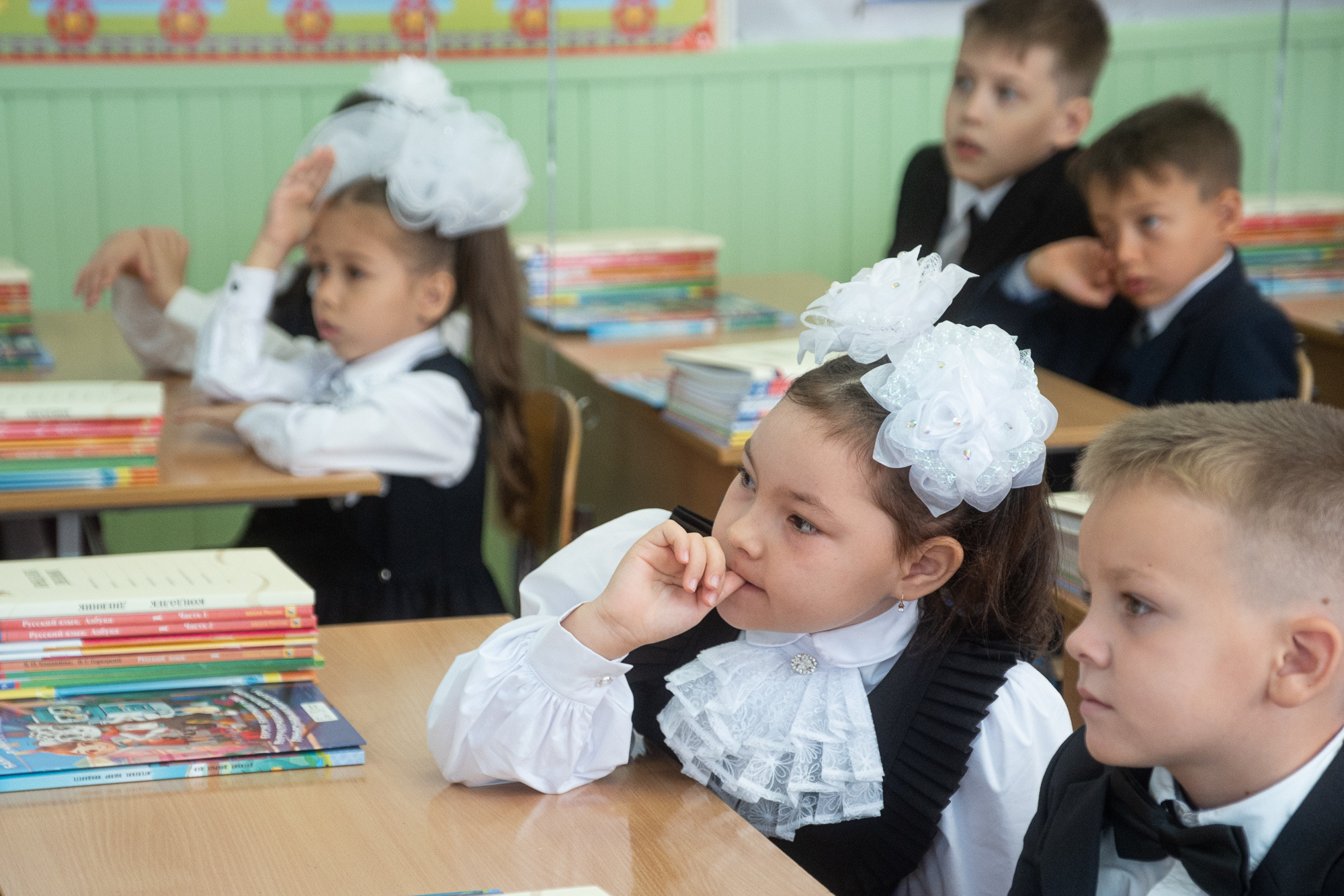 1 сентября в гимназии № 9. Репортажный фотограф в Казани Павел Серпокрылов