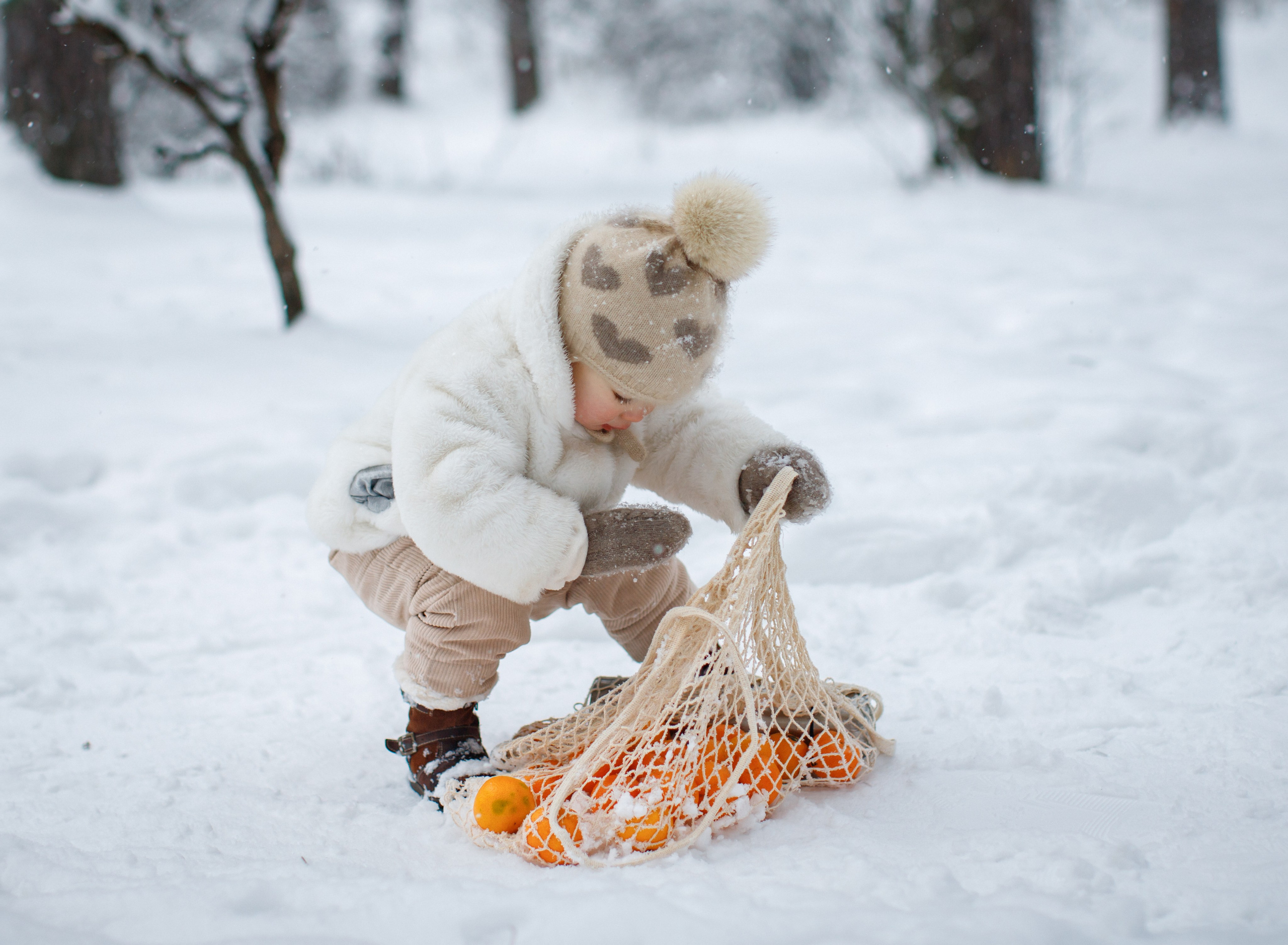 Зимние объятия. Детский и семейный фотограф Мария Киселёва. Москва