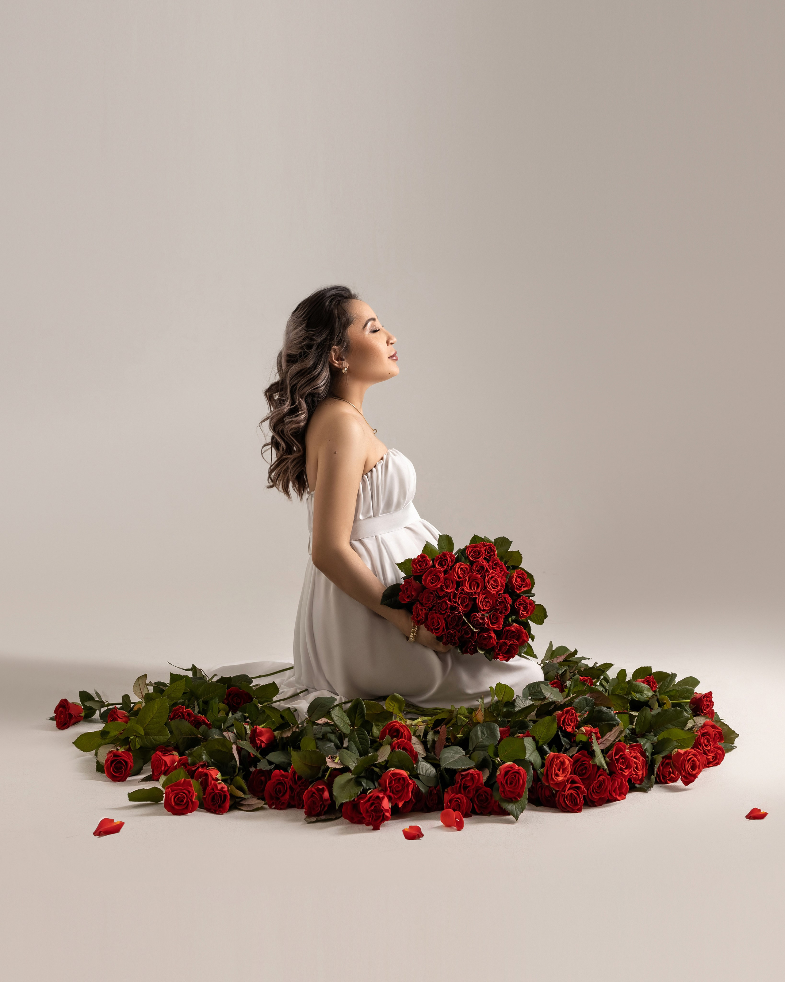 Floral Dream. Демидова Натали, фотограф беременности и материнства г. Астана