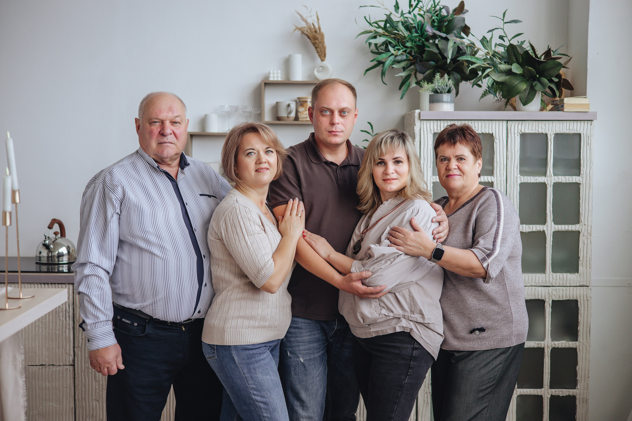 Большая семья. Студия. Свадебный и семейный фотограф Пушкин Царское Село СПБ Питер Санкт-Петербург и Рязань Ольга Козлова