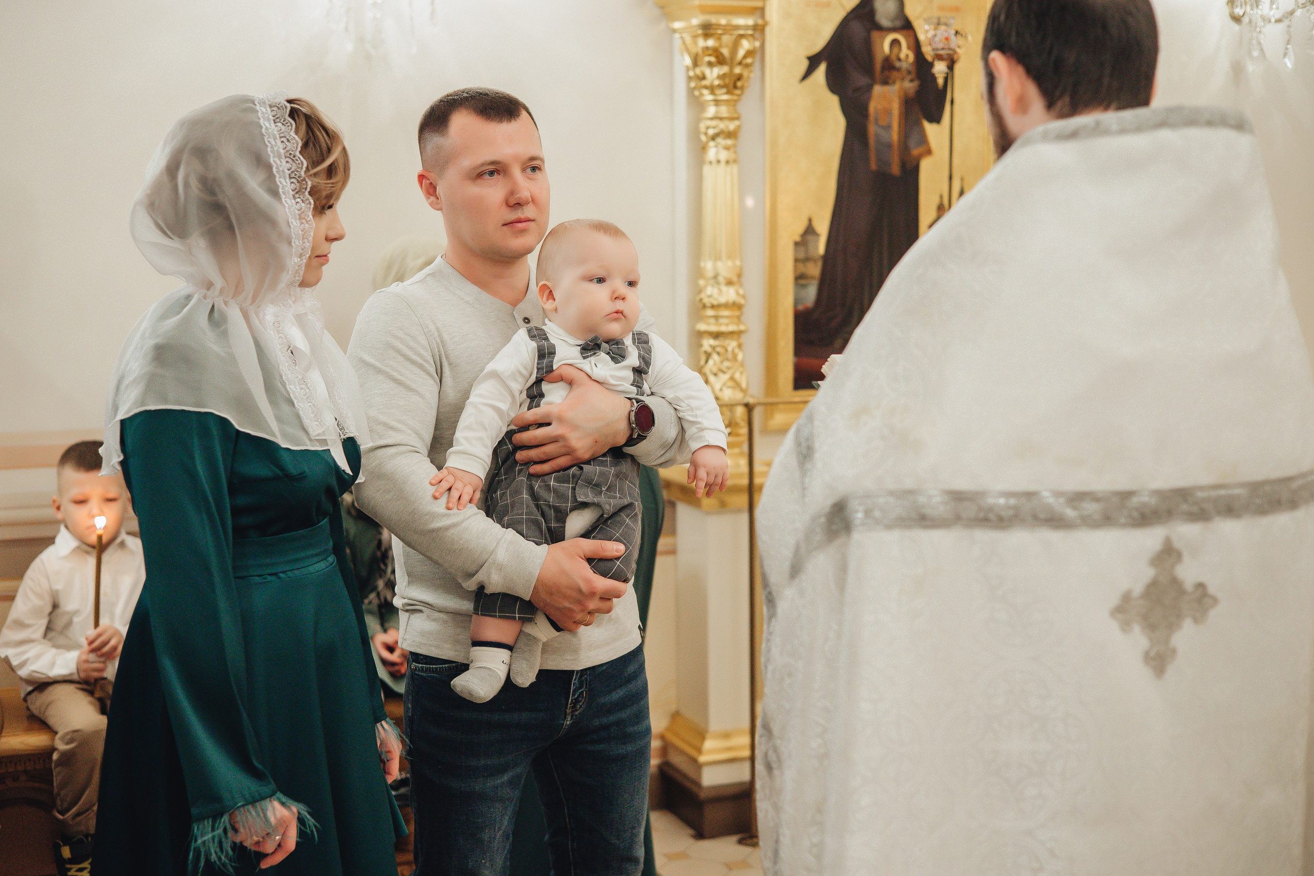 Крещение Андрея. Свадебный и семейный фотограф Пушкин Царское Село СПБ Питер Санкт-Петербург и Рязань Ольга Козлова