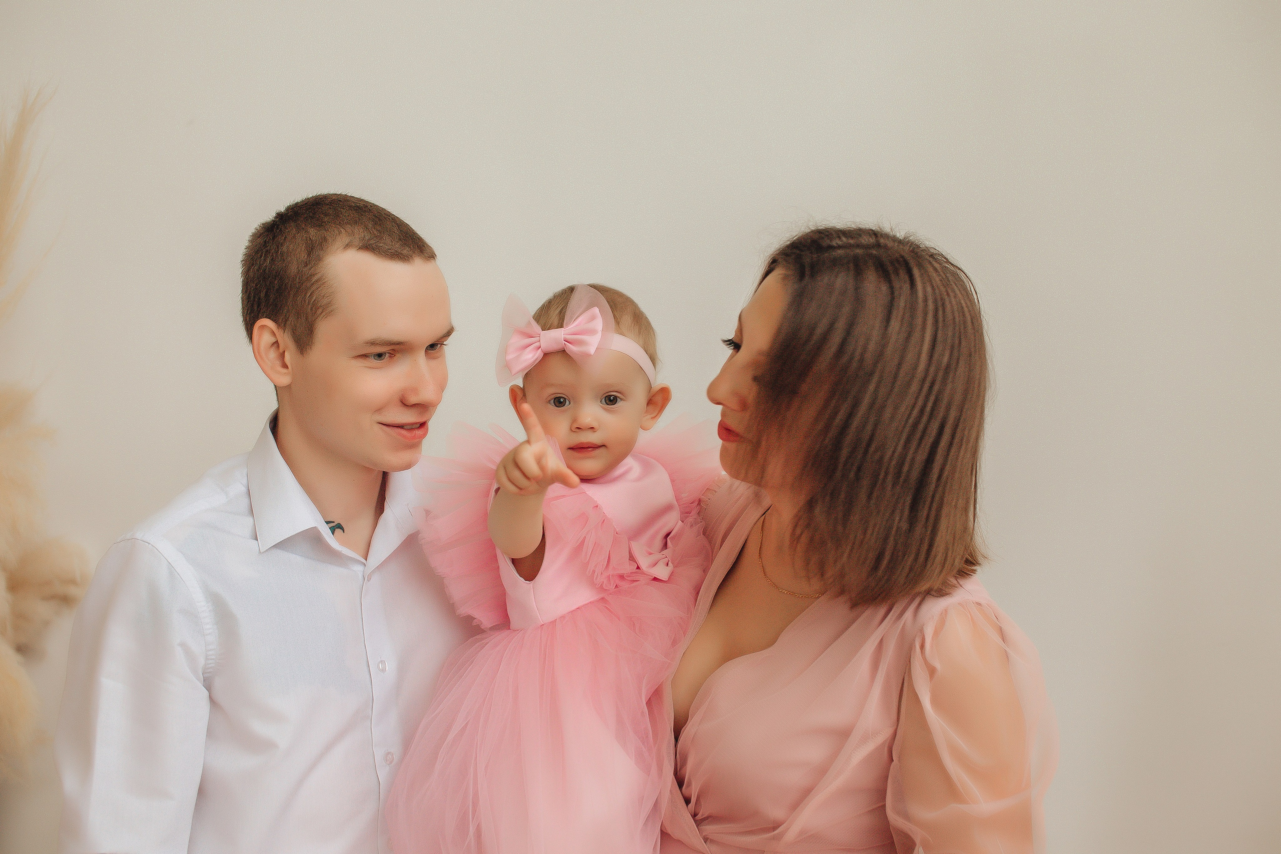 Алина + Коля + Алиса. Студия. Свадебный и семейный фотограф Пушкин Царское Село СПБ Питер Санкт-Петербург и Рязань Ольга Козлова