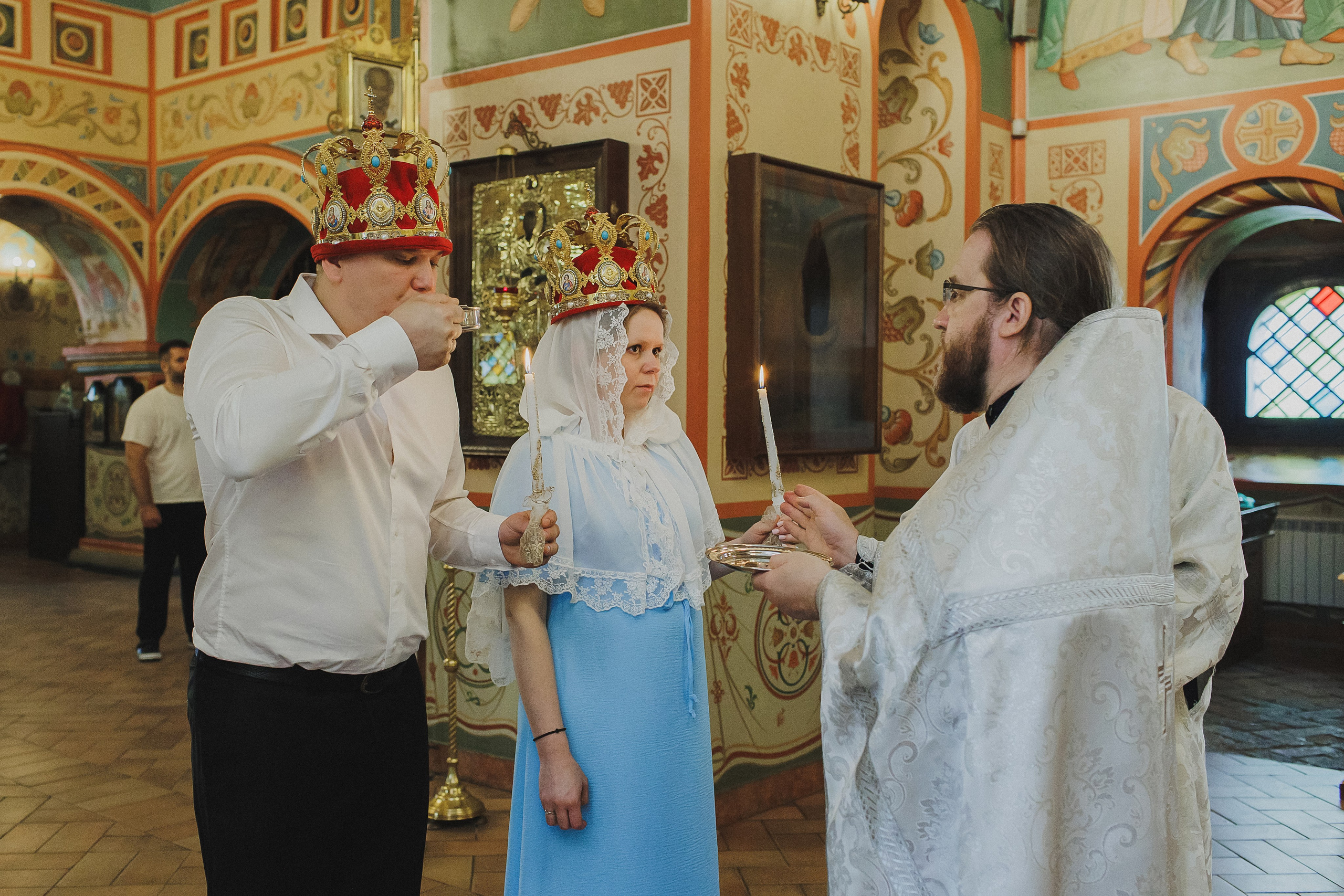 Фотосессия таинства венчания в Люберцах. Фотограф в Москве и Люберцах Анна Ушакова