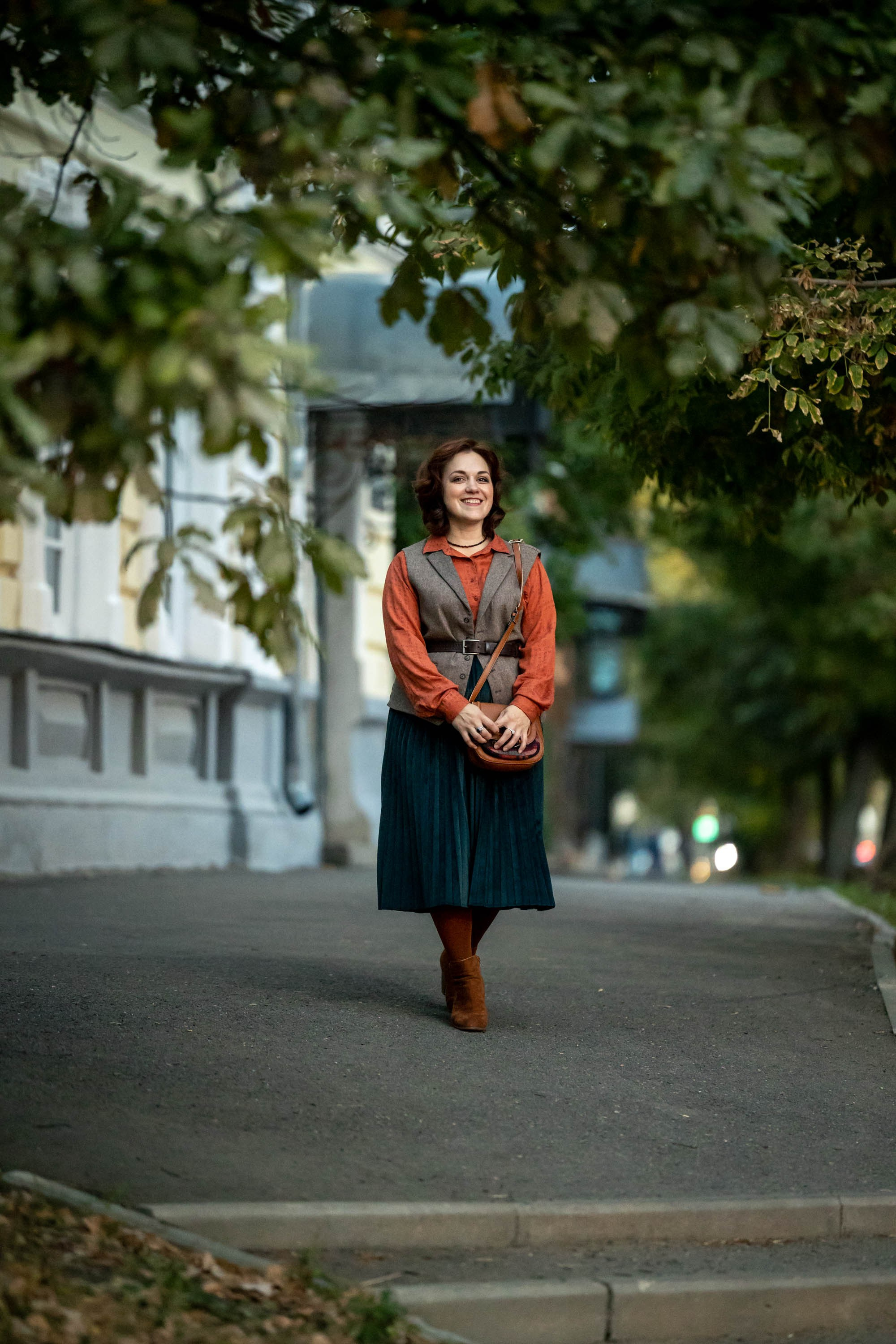 Оксана. Осень. Наталия Клевинскас портретный фотограф в Костроме