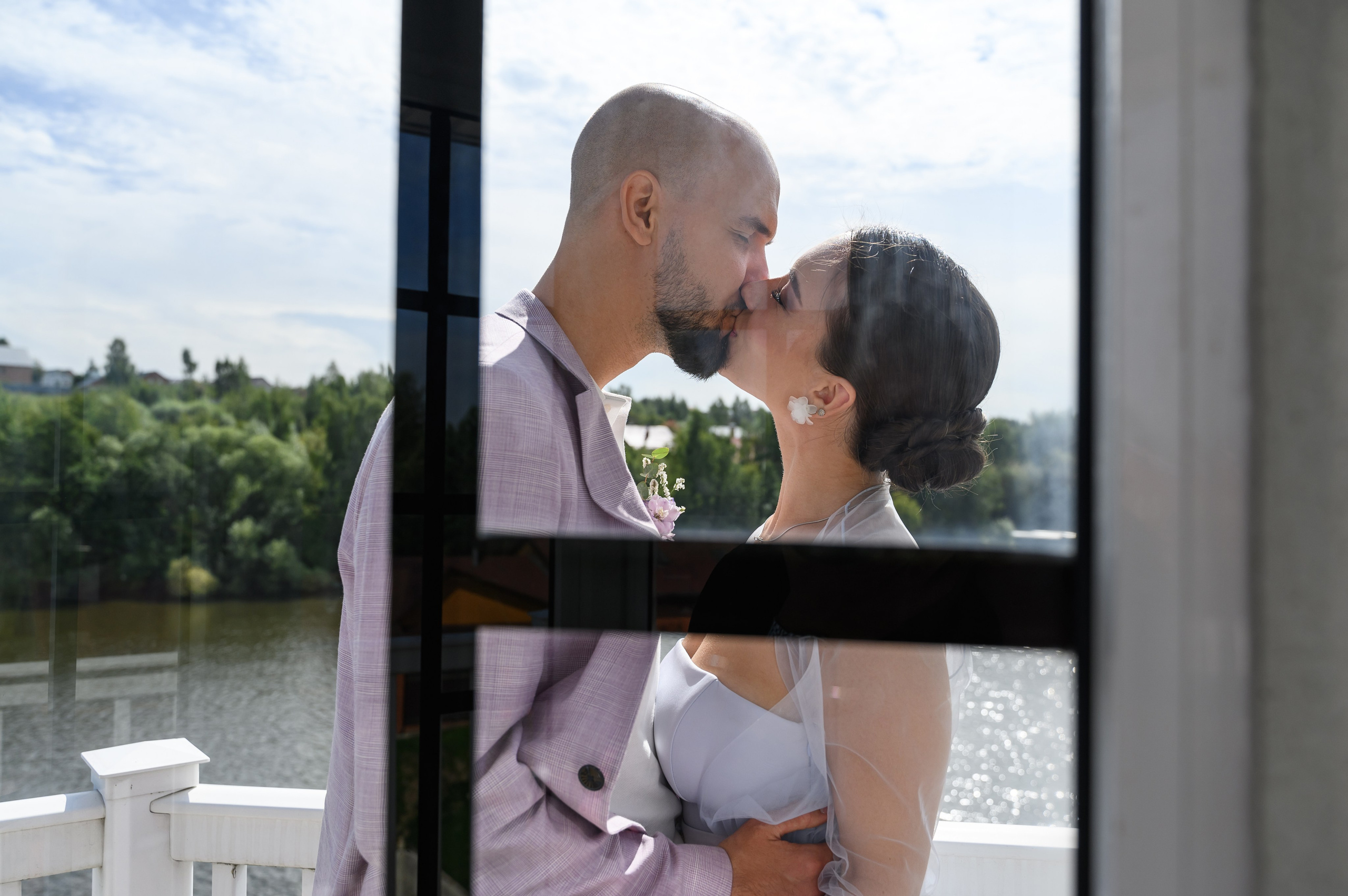 Свадебная фотосессия ресторан «Белый берег». Свадебный фотограф Москва Юрий Кульман