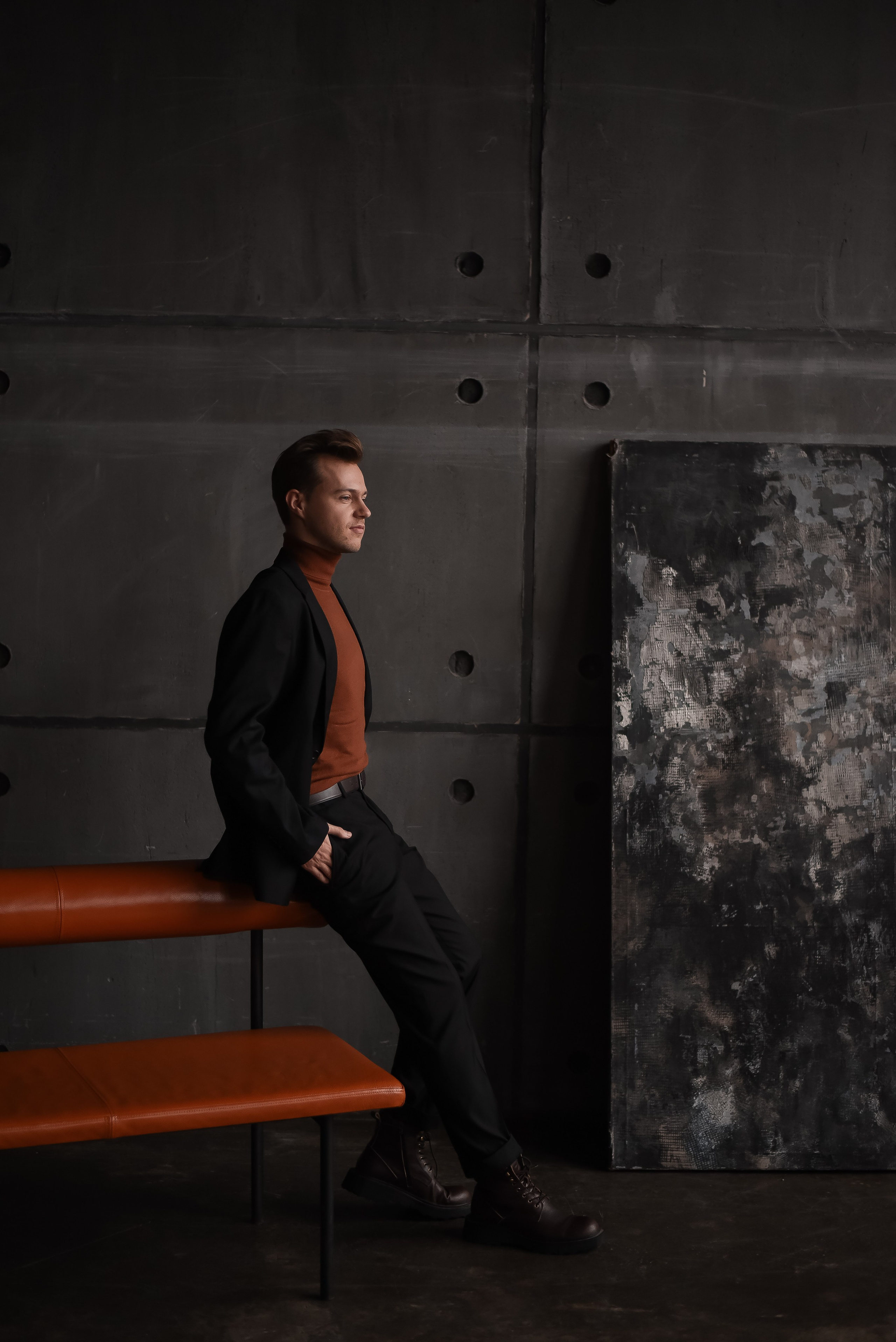 Мужской портрет. Контент фотограф в Москве Лихачева Ксения