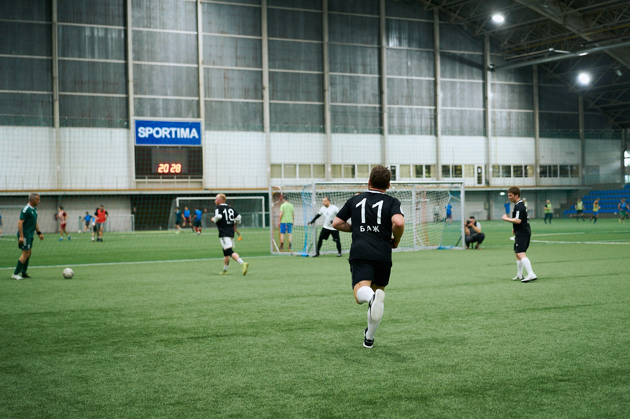 Friendly football match: Seimas of the Republic of Lithuania vs. Sviatlana Tsikhanouskaya’s Office. Photographer in Vilnius