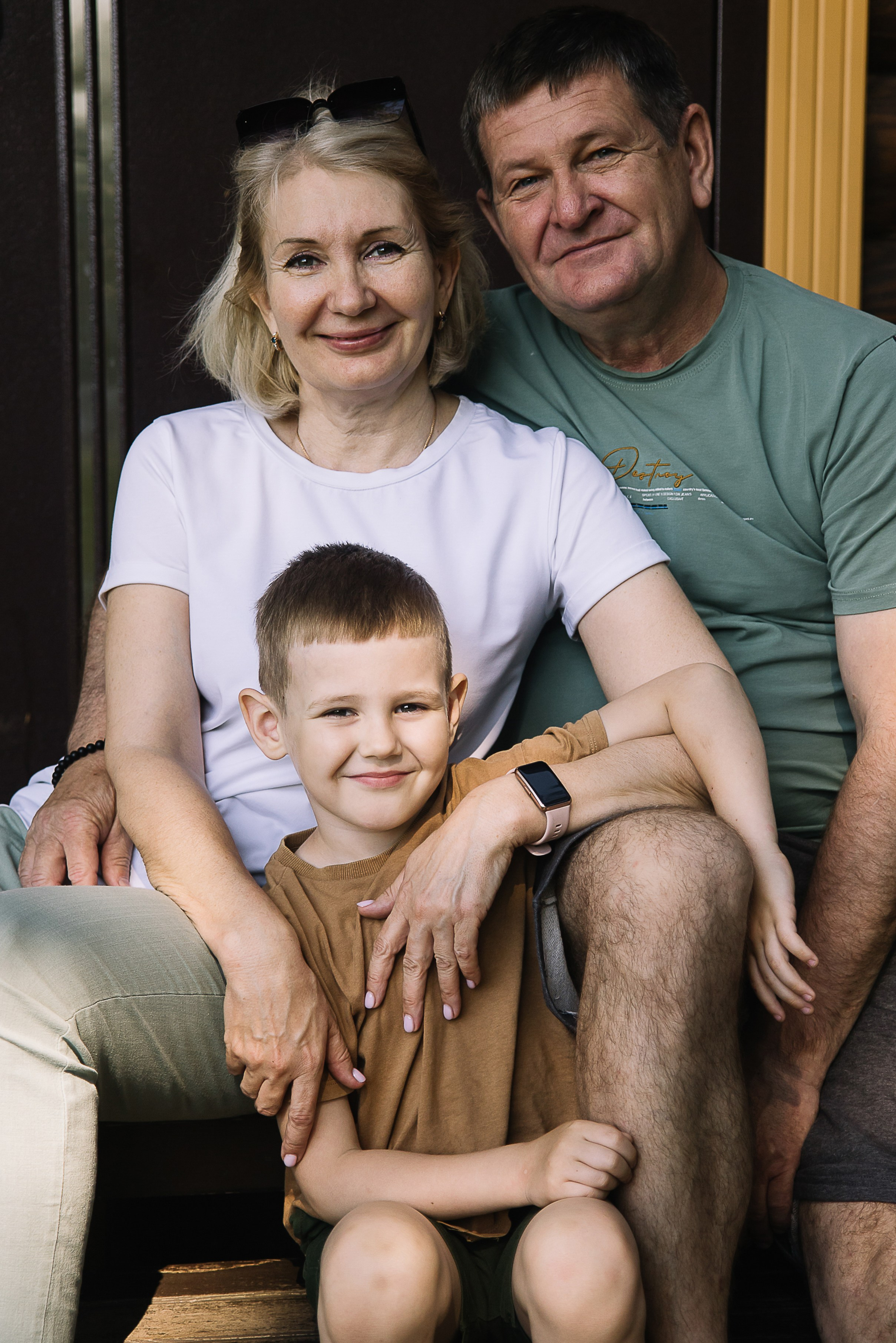 Семейная дачная фотосессия. Семейный фотограф в Томске Максимова Екатерина