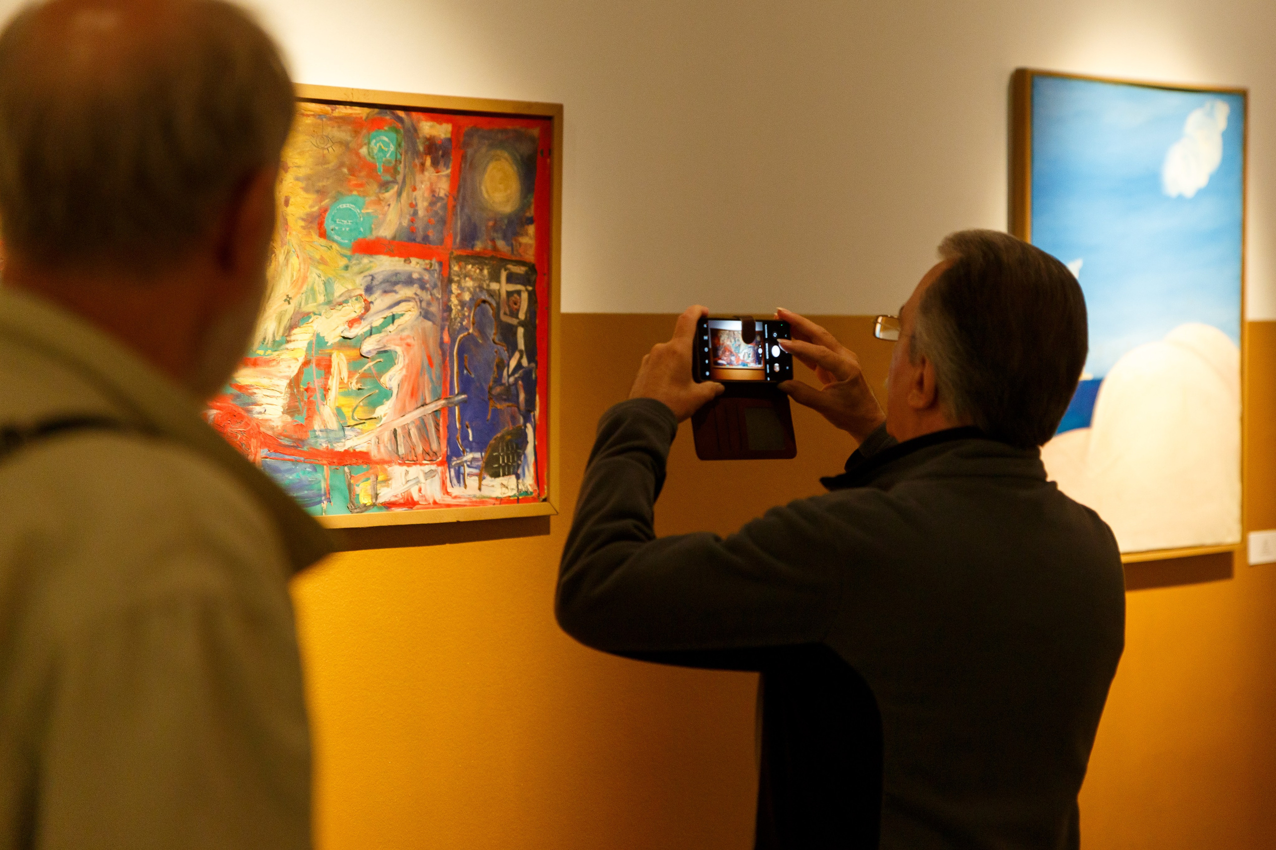 Открытите выставки Небесная География или разбор полетов Андрея Филиппова. Фотограф Иван Недорез