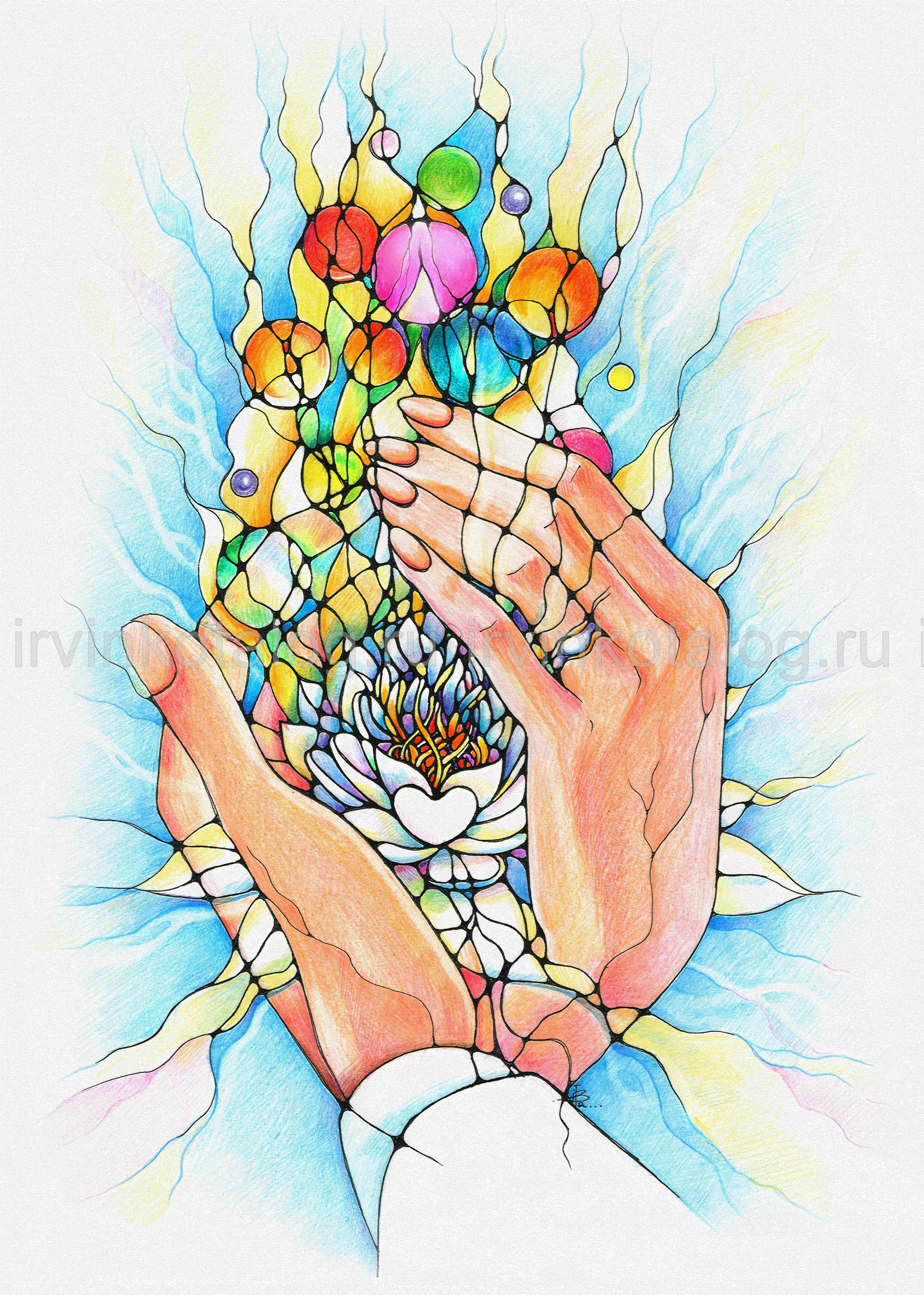 "Не спеши, прикоснись, почувствуй рождение мелодии Любви." 13.03.2021