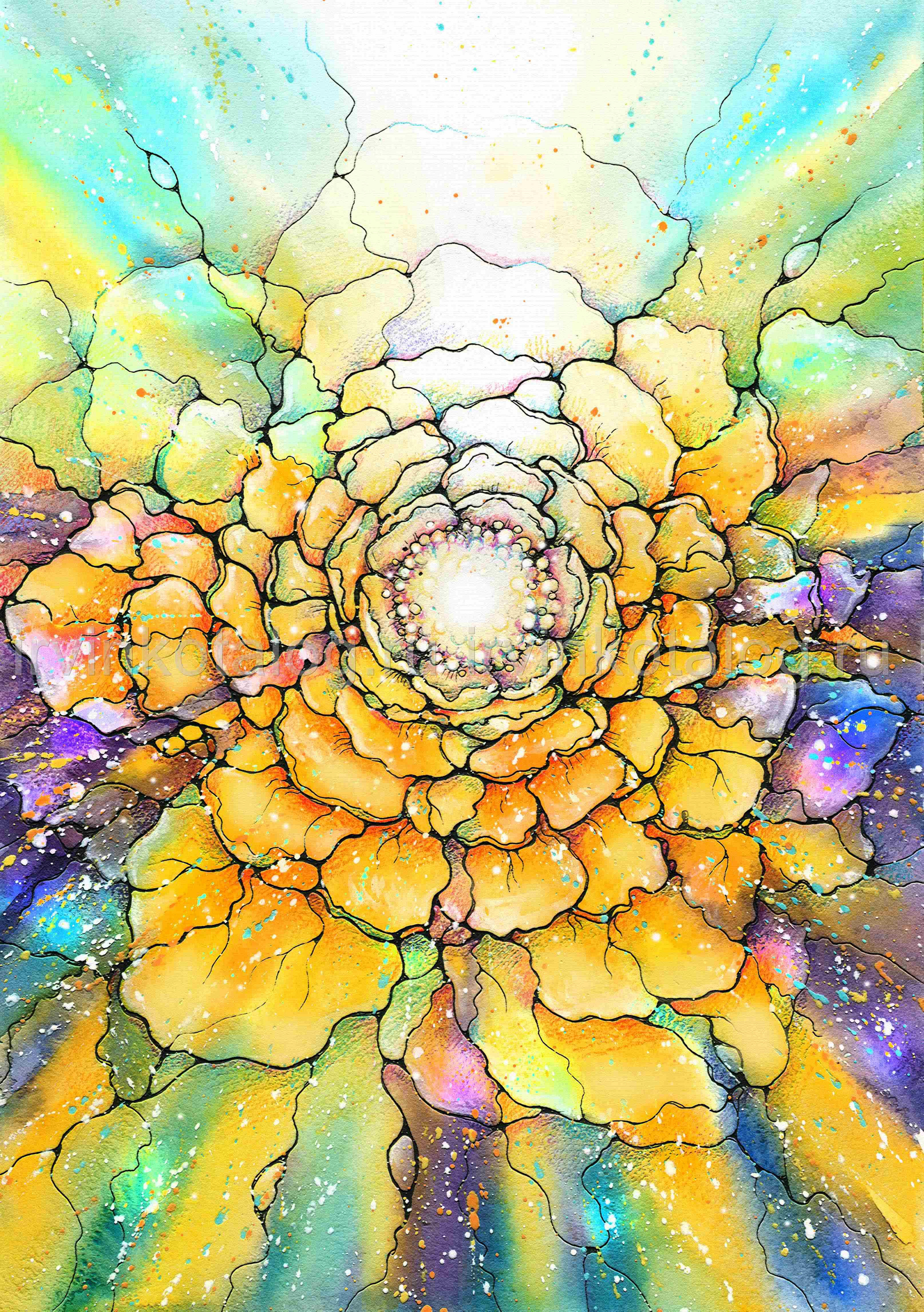 "Я раскрываю лепестки своей души,  дышу и ощущаю красоту " 07. 02. 2021