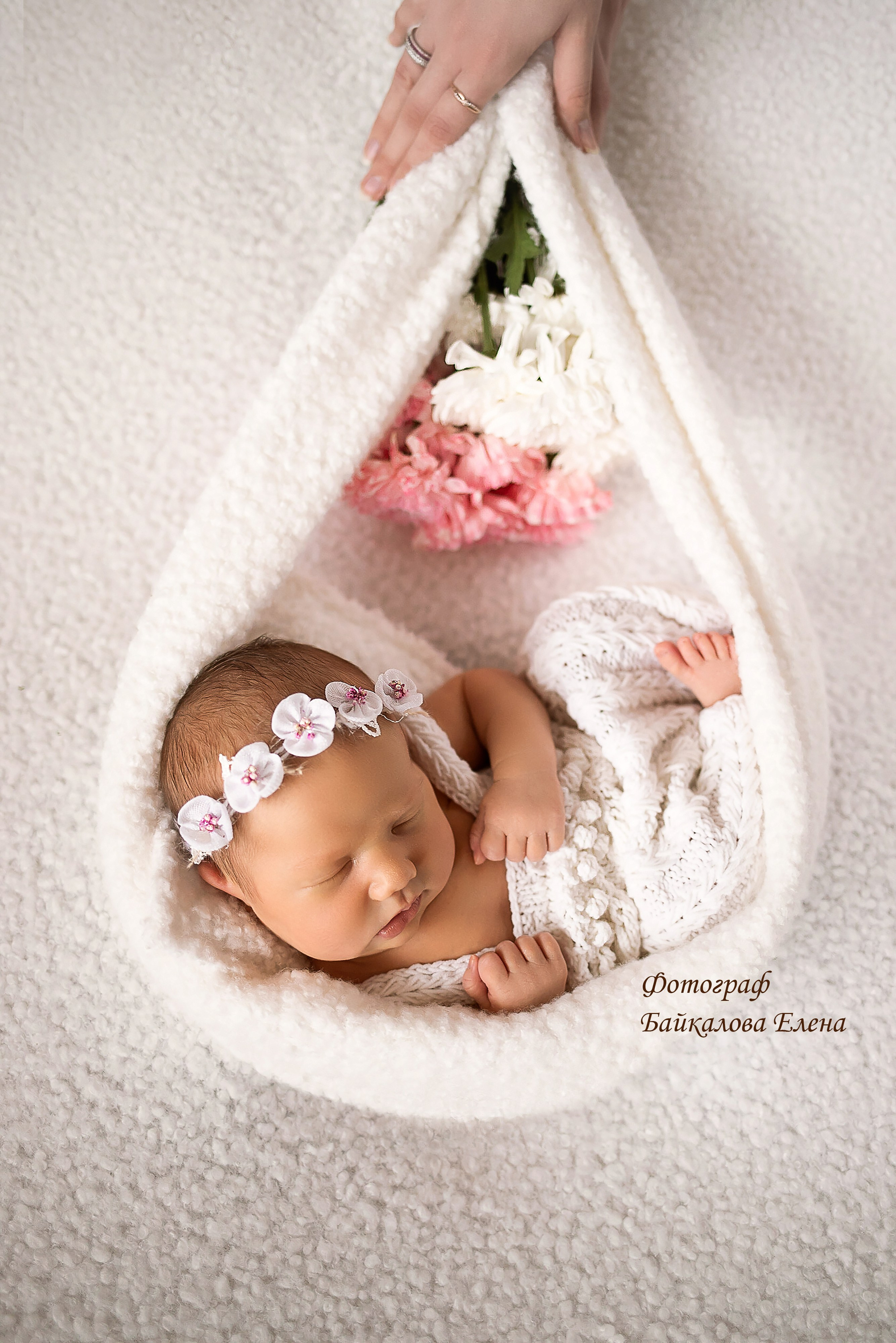 Фотосессия новорожденного. Фотограф новорожденных в Новосибирске