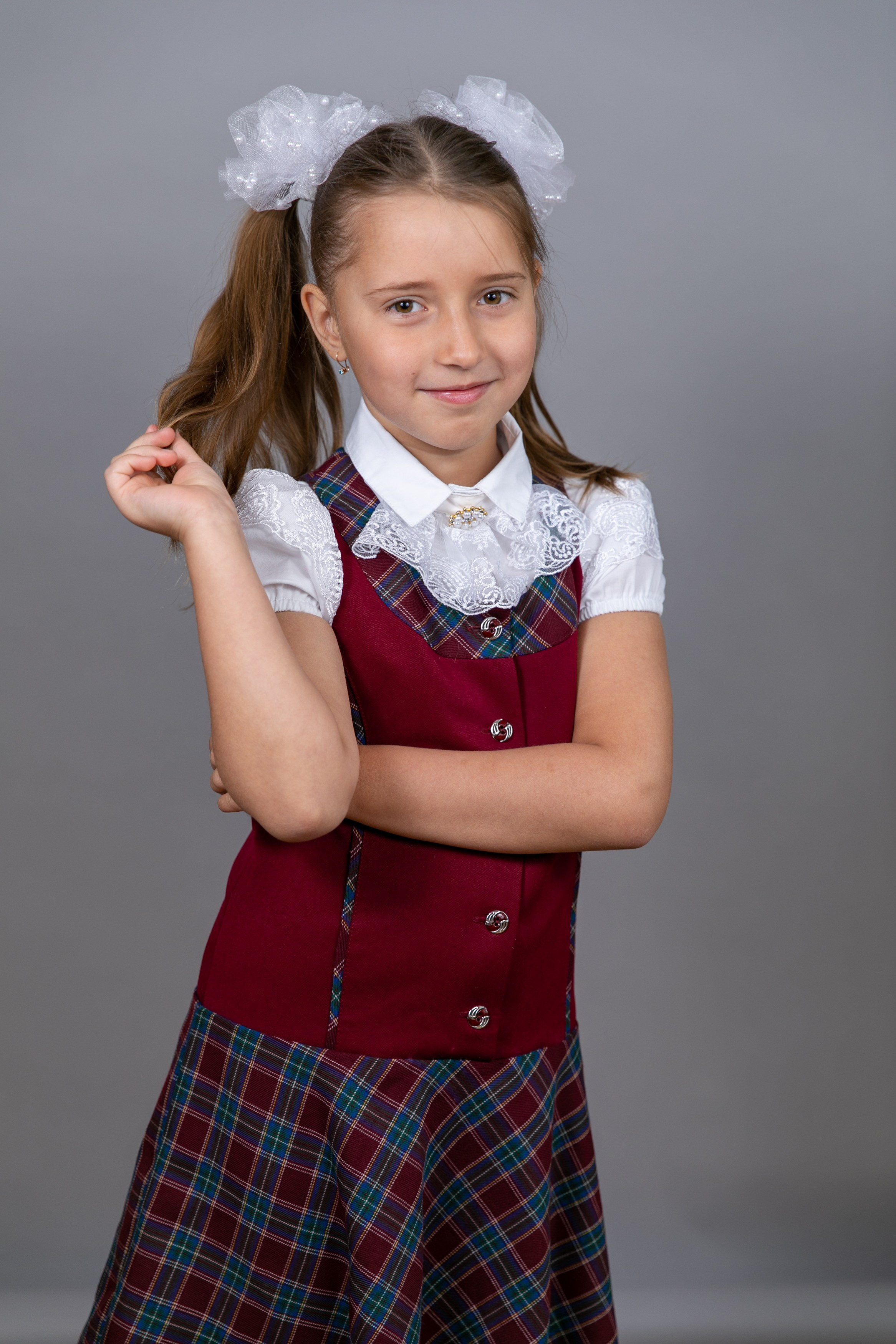 Портреты. Первоклашки. Школьный и детский фотограф в Южно-Сахалинске Анастасия Лескова