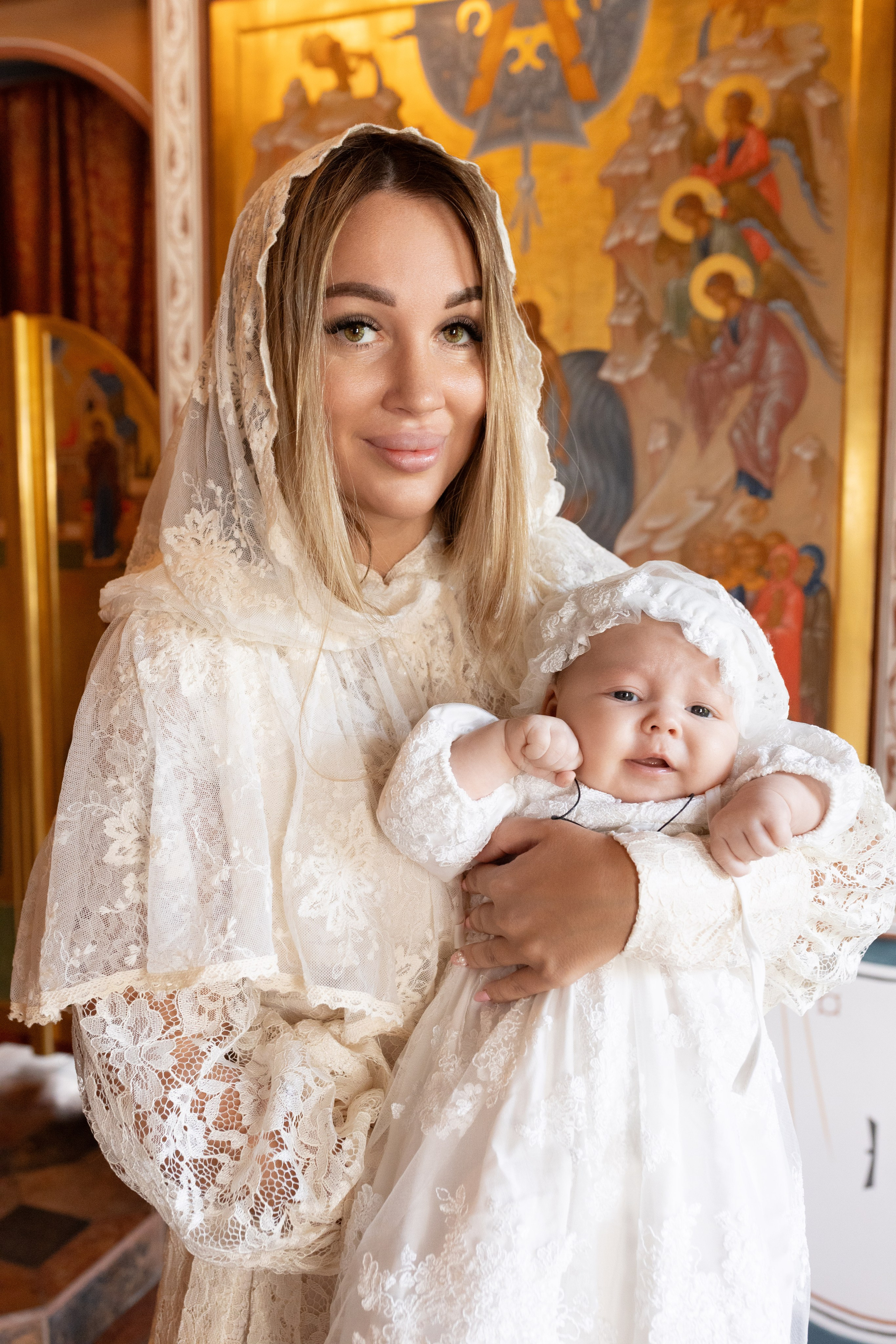 Крещение. Фотограф новорожденных Модяева Ирина