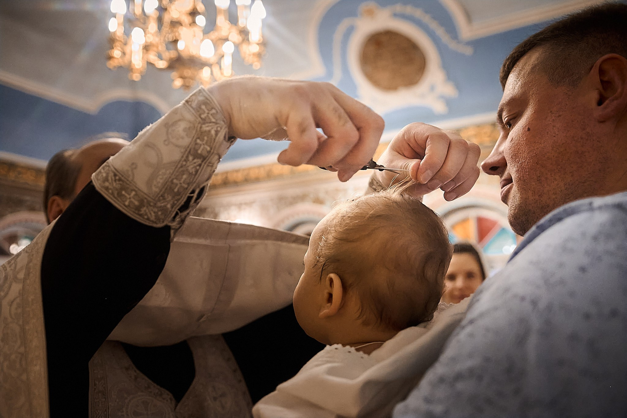 Таинство Крещения Тимофея. Фотограф на Крещение и Венчание в Одинцово