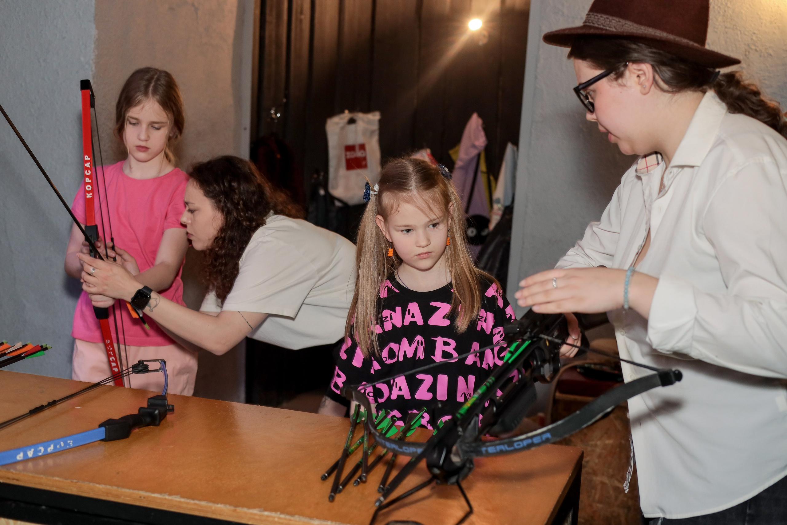 День рождение в стрелковом клубе. Фотограф Надршина Лилия